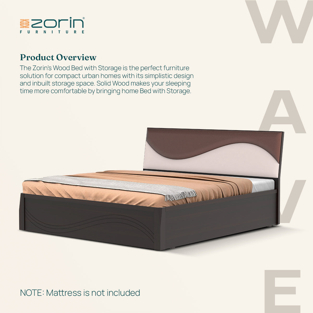 Wave Bed Storage Zorin