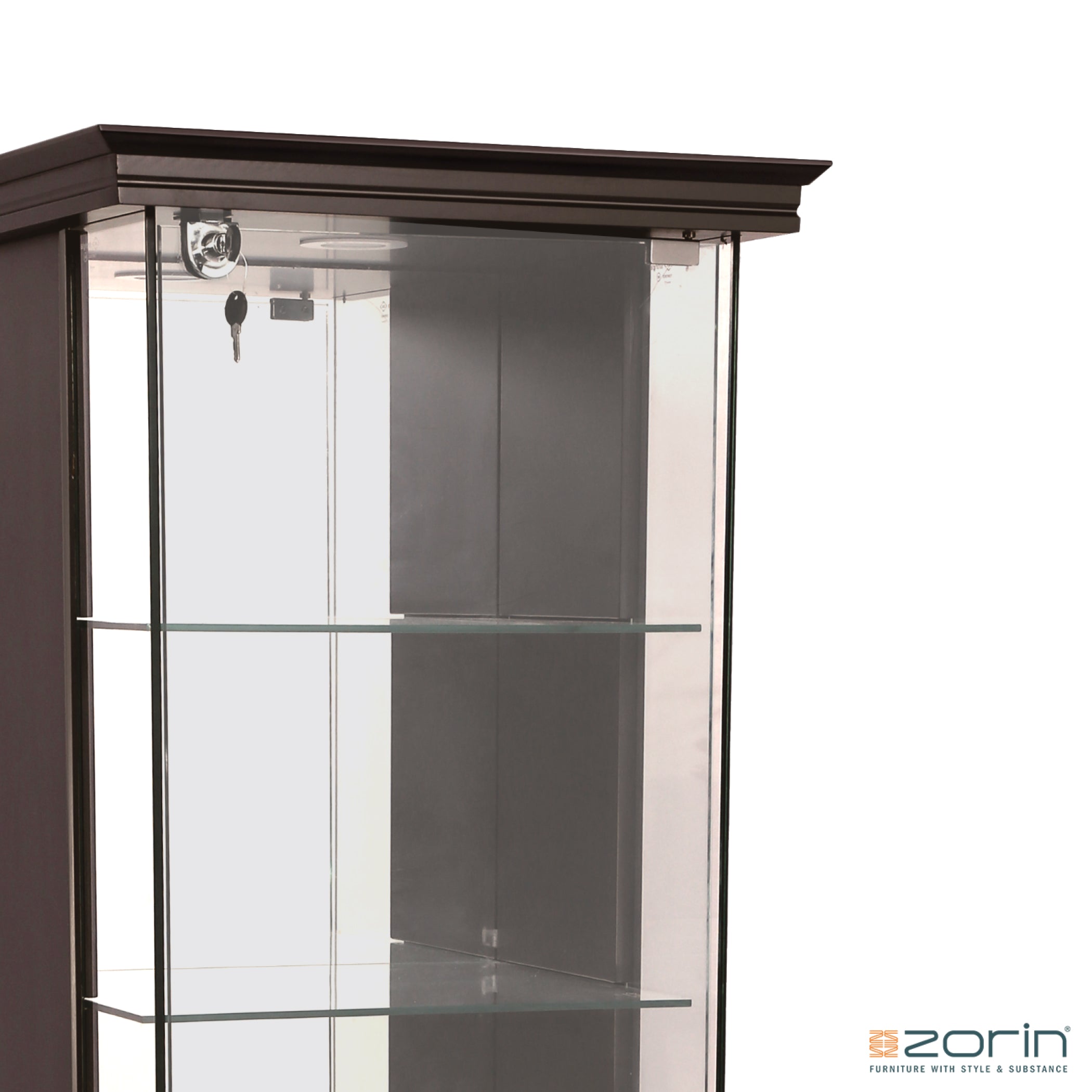 Ivan22 Display Unit by Zorin in Walnut Finish Zorin