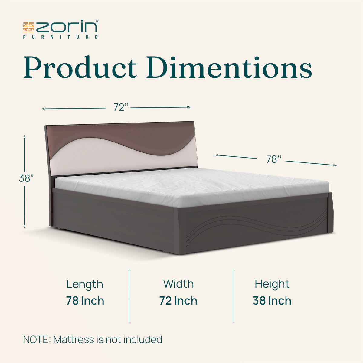Wave Bed Storage Zorin