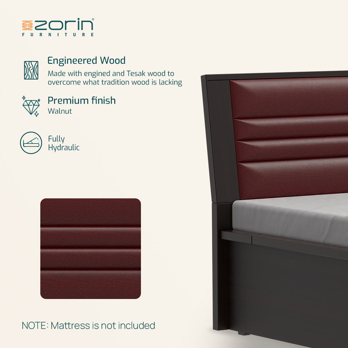 Halley Bed Storage Zorin