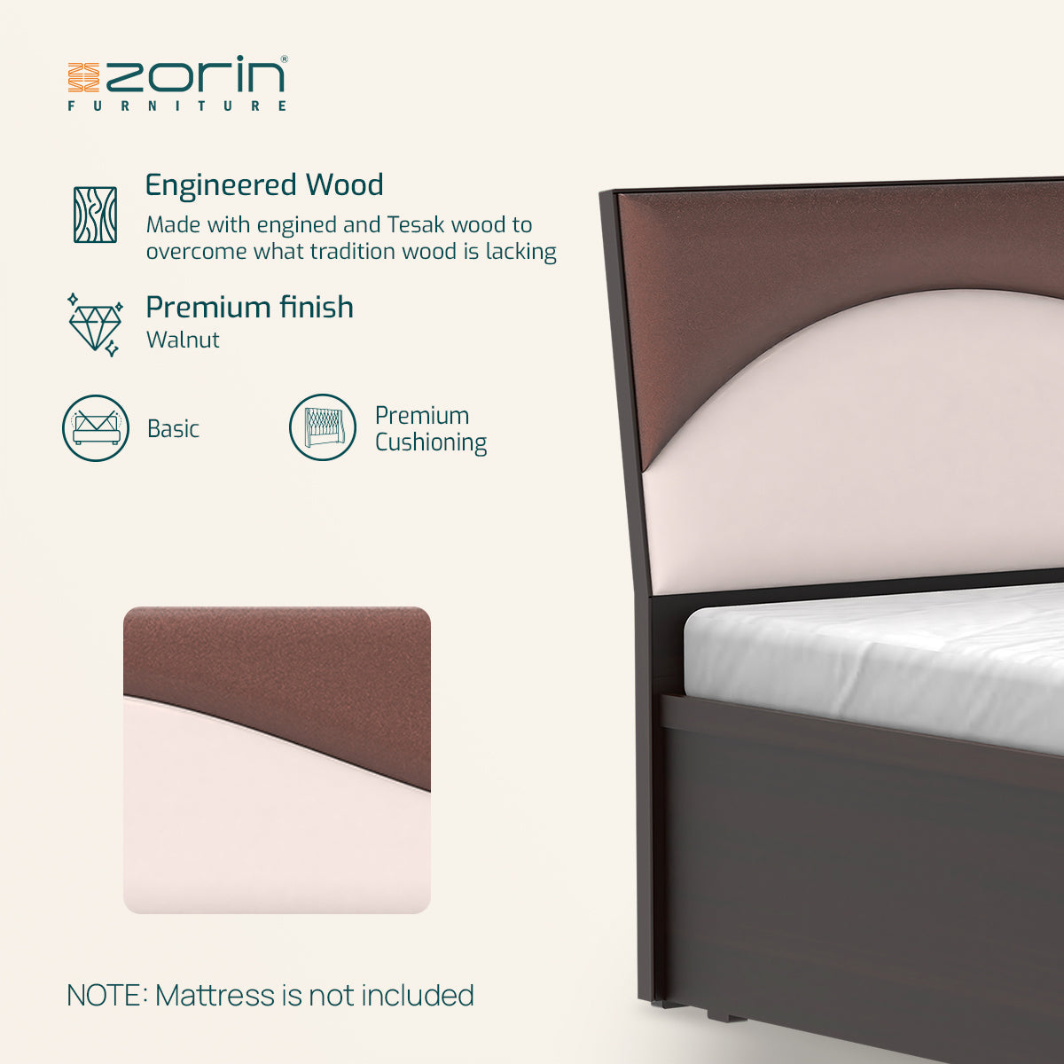 Wave Bed Storage Zorin