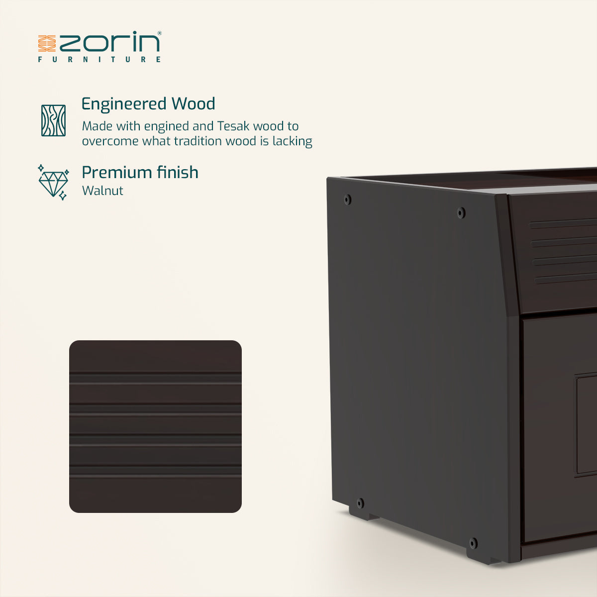 BT-9 Bed Side Table Zorin