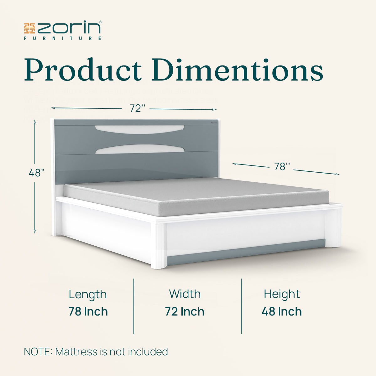 Kara Bed Storage Zorin