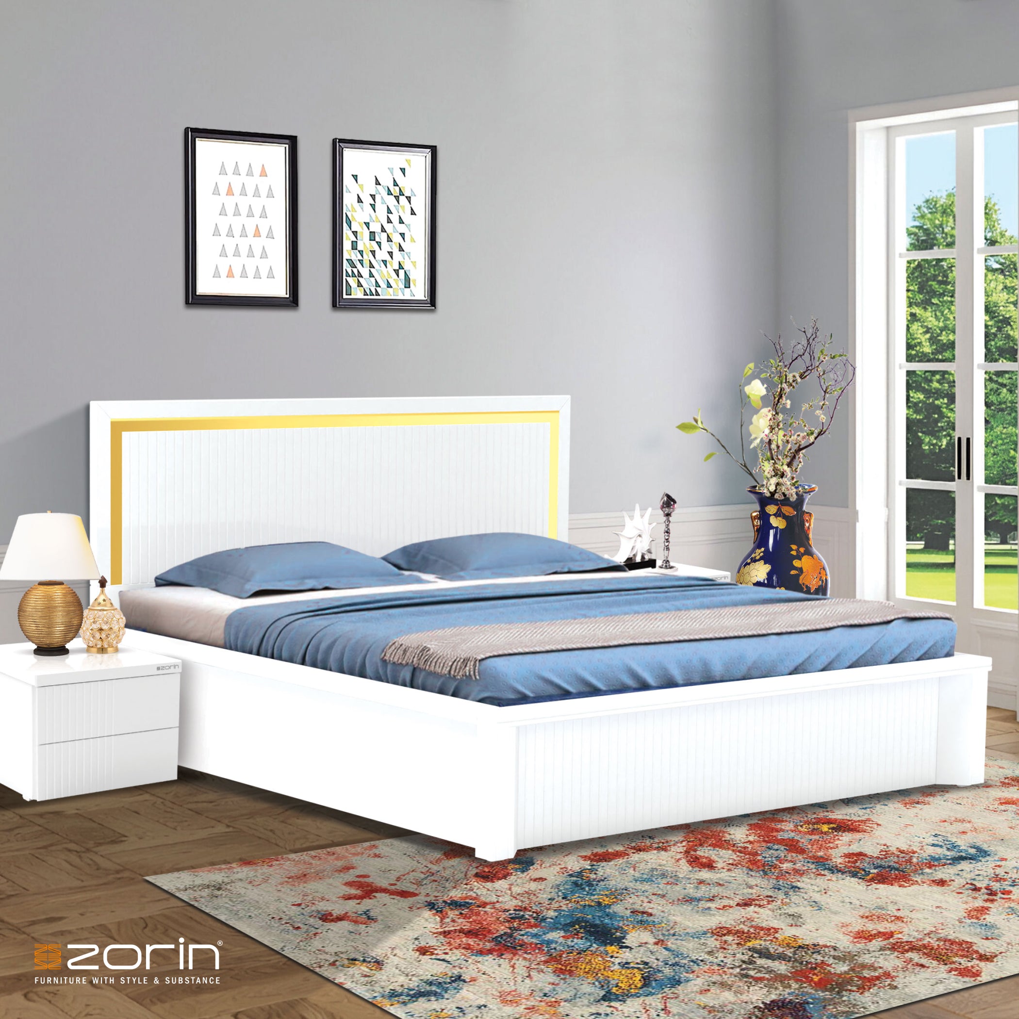 Balmore King Bed Zorin