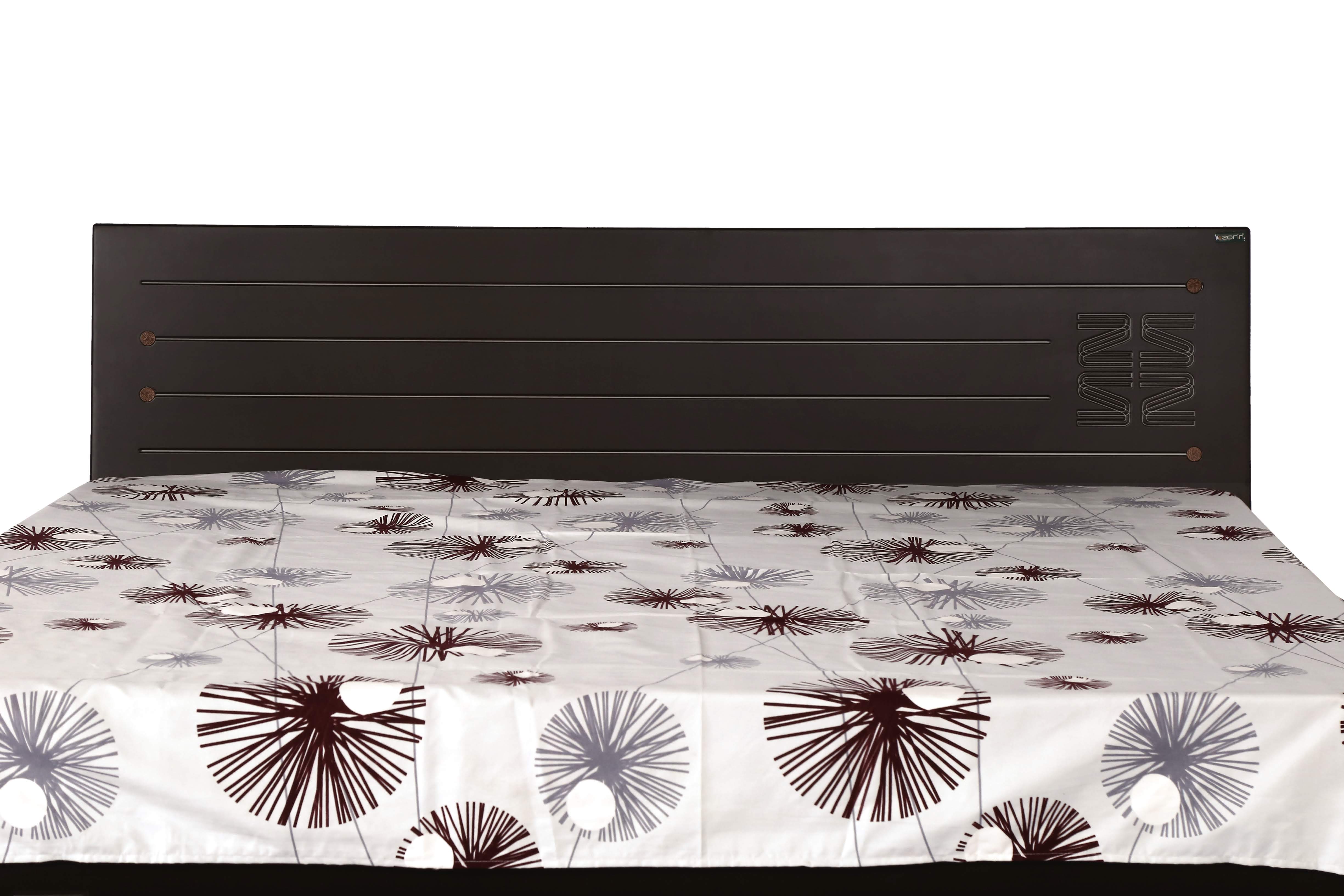 Nova bed by Zorin in Walnut Finish Zorin