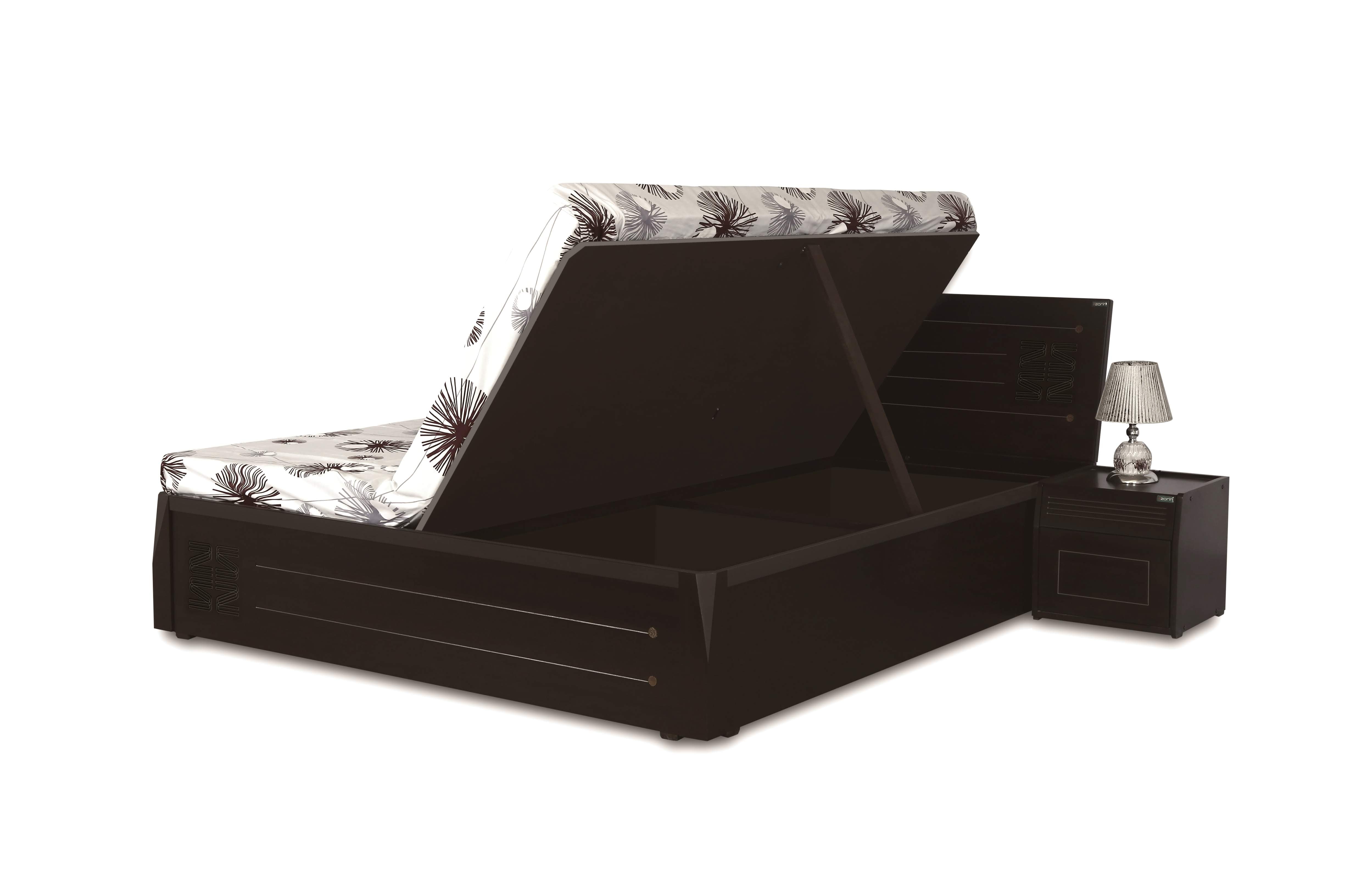 Nova bed by Zorin in Walnut Finish Zorin