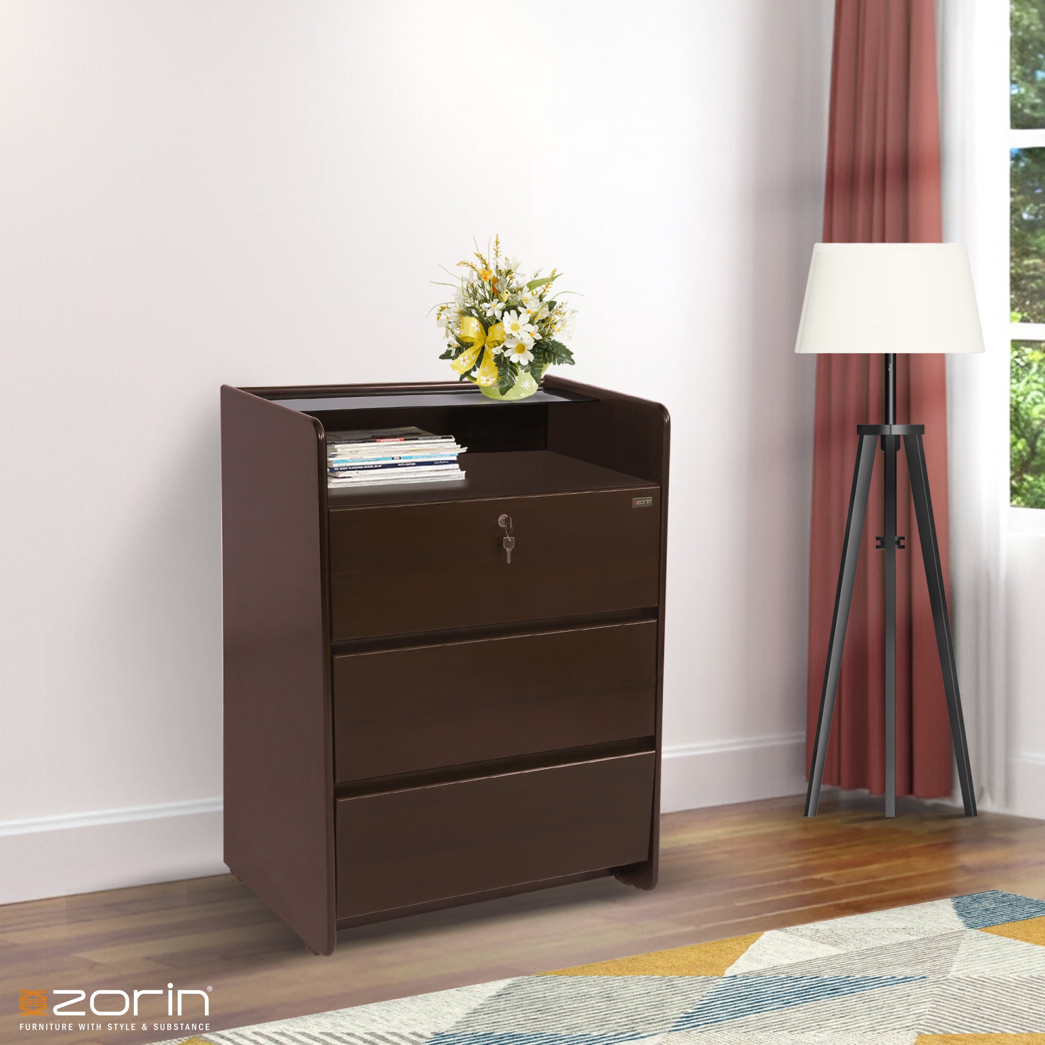 CH-2 Multi Utility in Walnut Finish Zorin