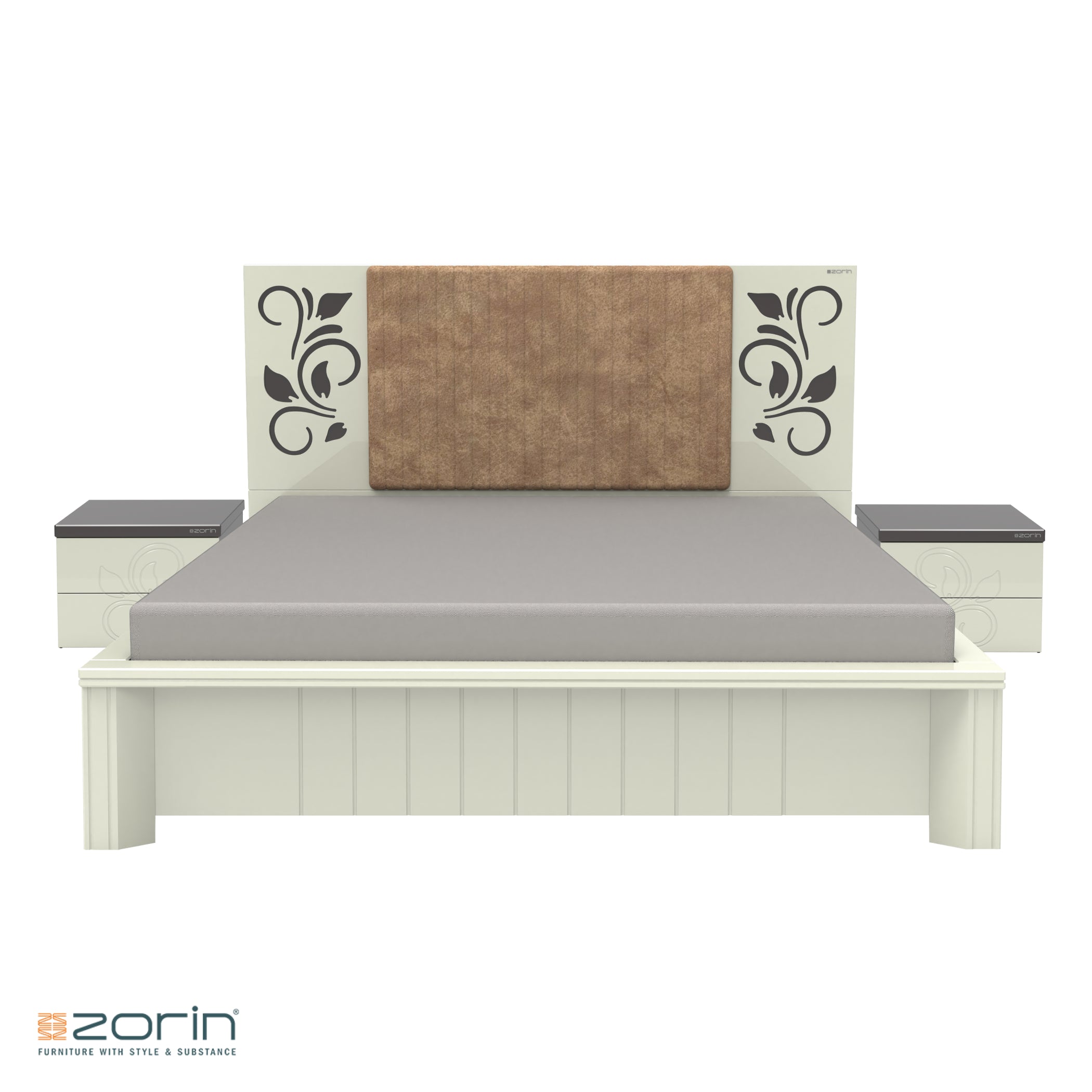 Allure King -Hydraulic Bed High Gloss PU Zorin