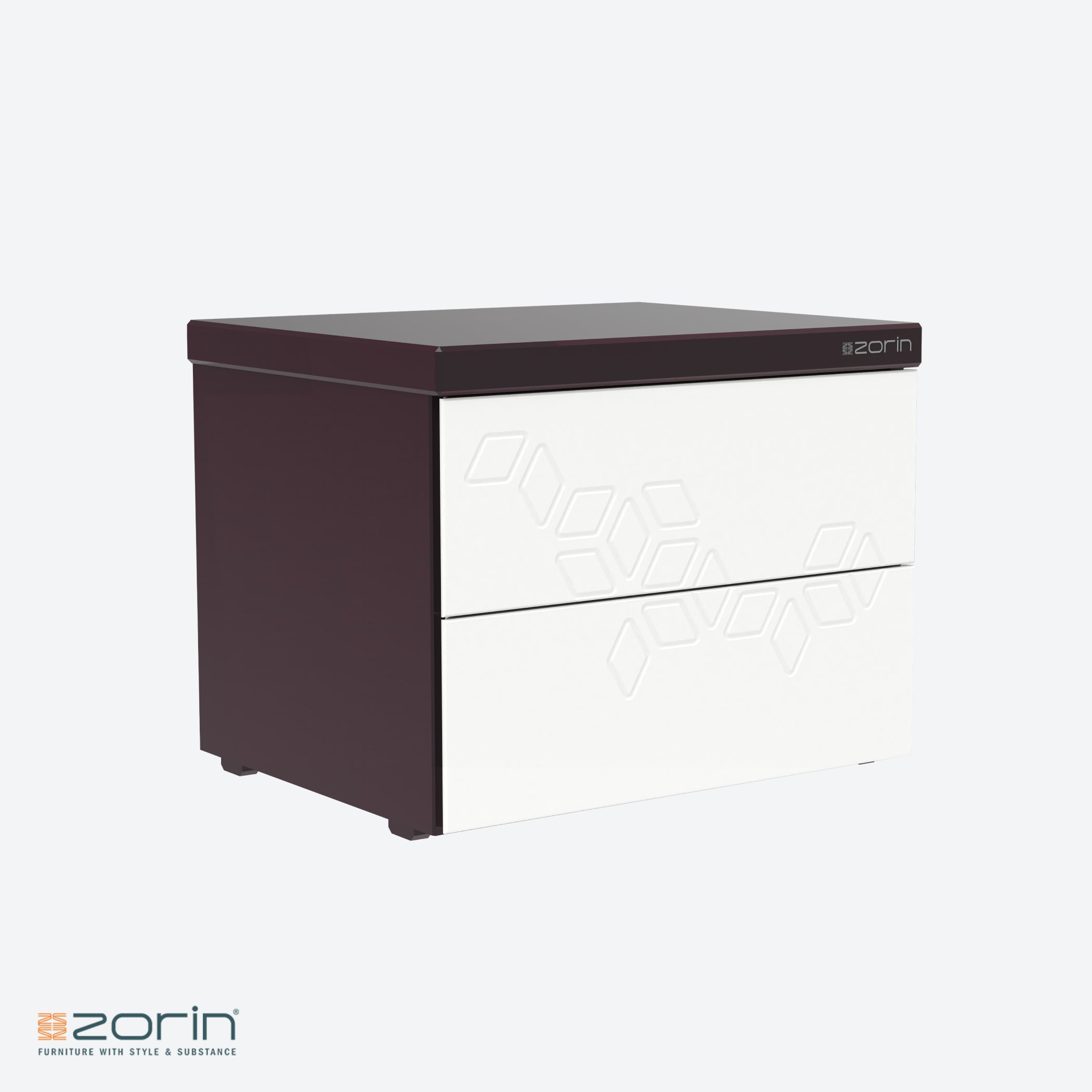 Autumn Bed Side Table High Gloss PU Zorin