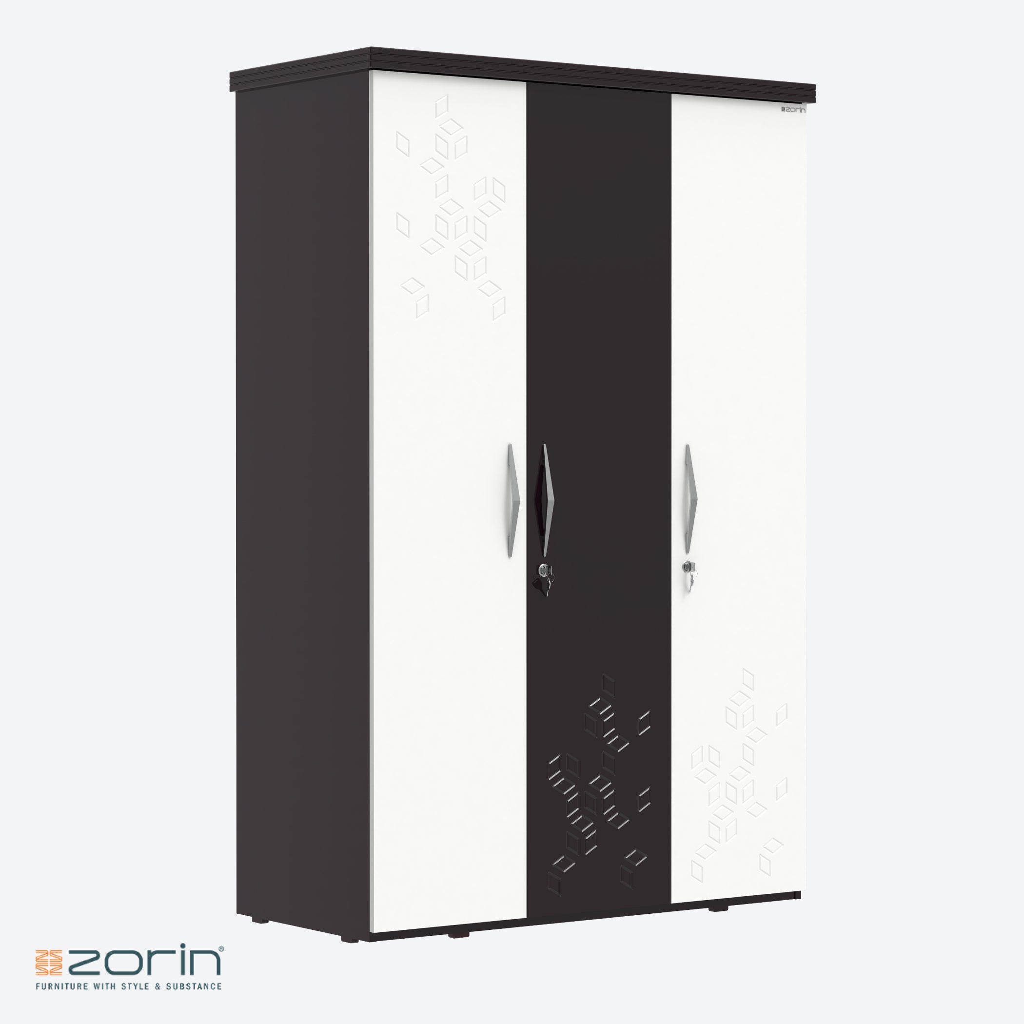 Autumn Wardrobe 3 Door Zorin