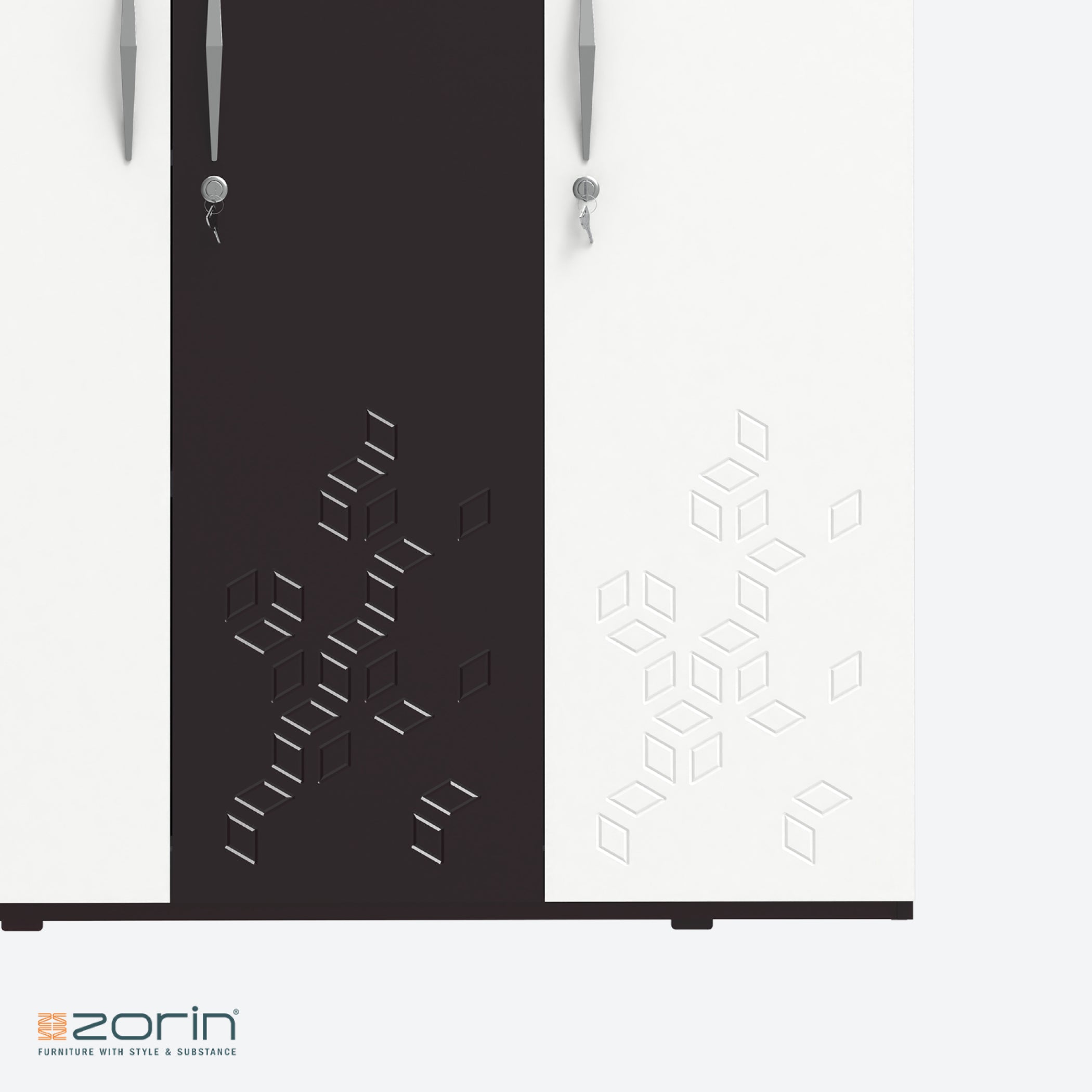 Autumn Wardrobe 3 Door Zorin