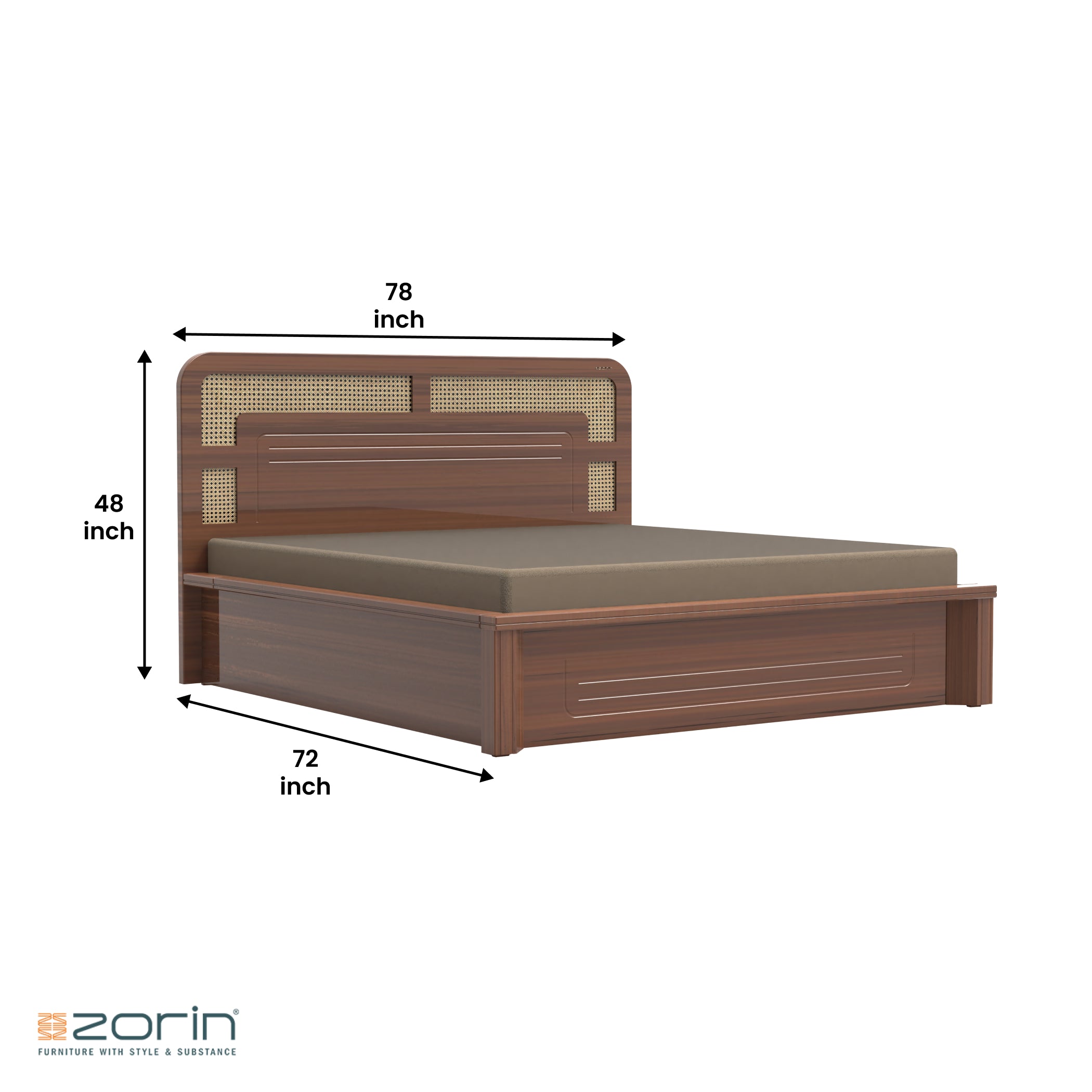 Cairo King Bed Zorin
