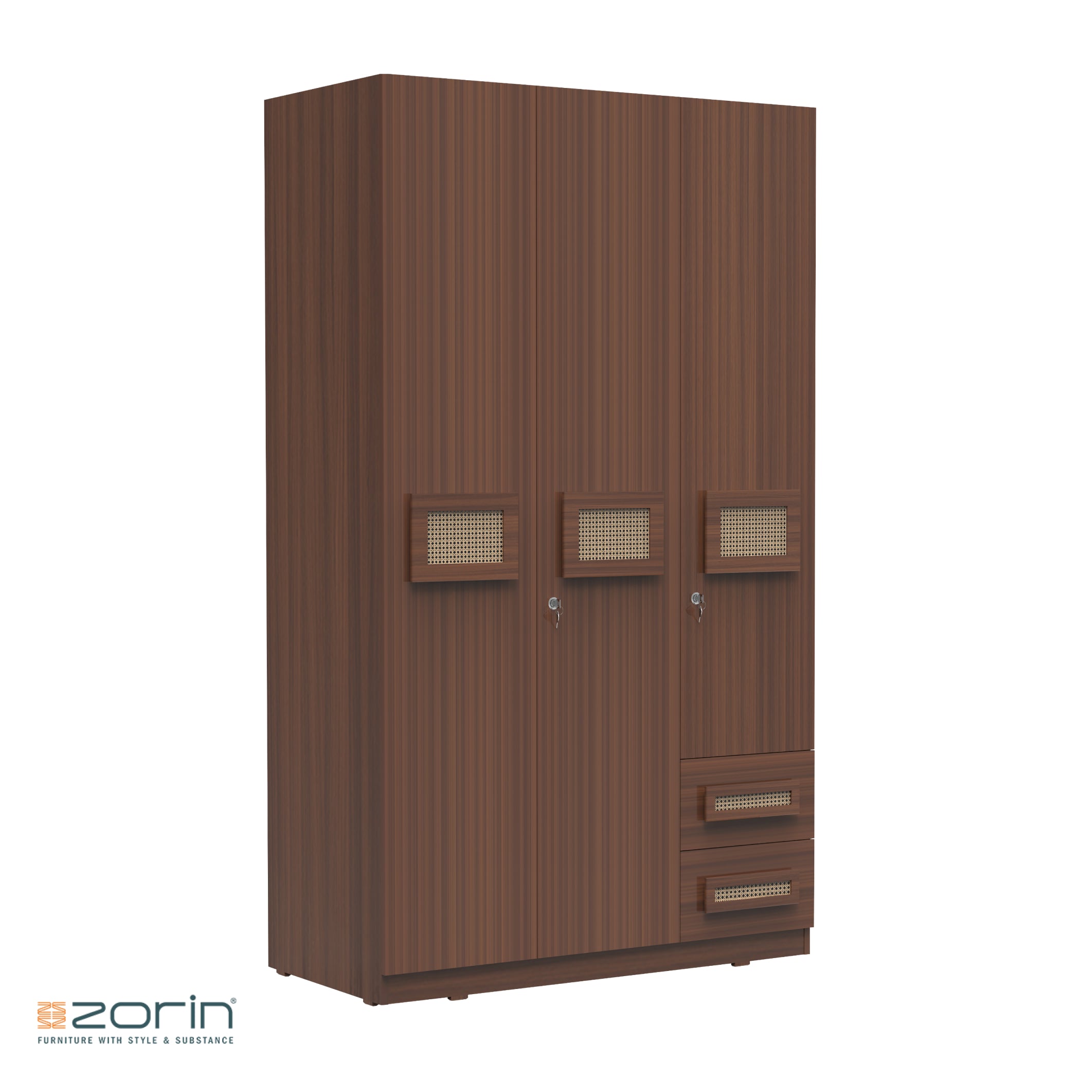 Cairo Wardrobe 3 Door Zorin