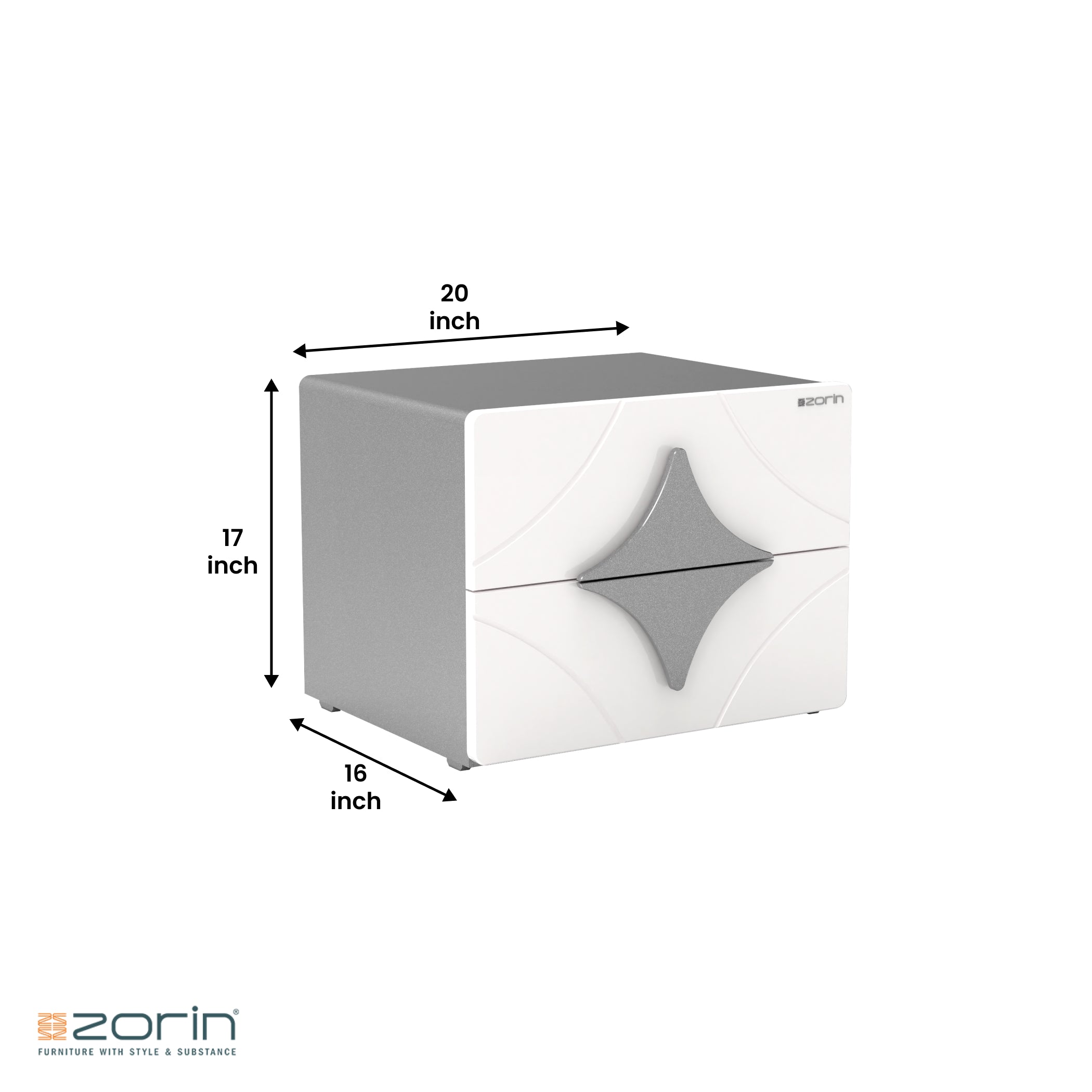 Mordo Bed Side Table Zorin