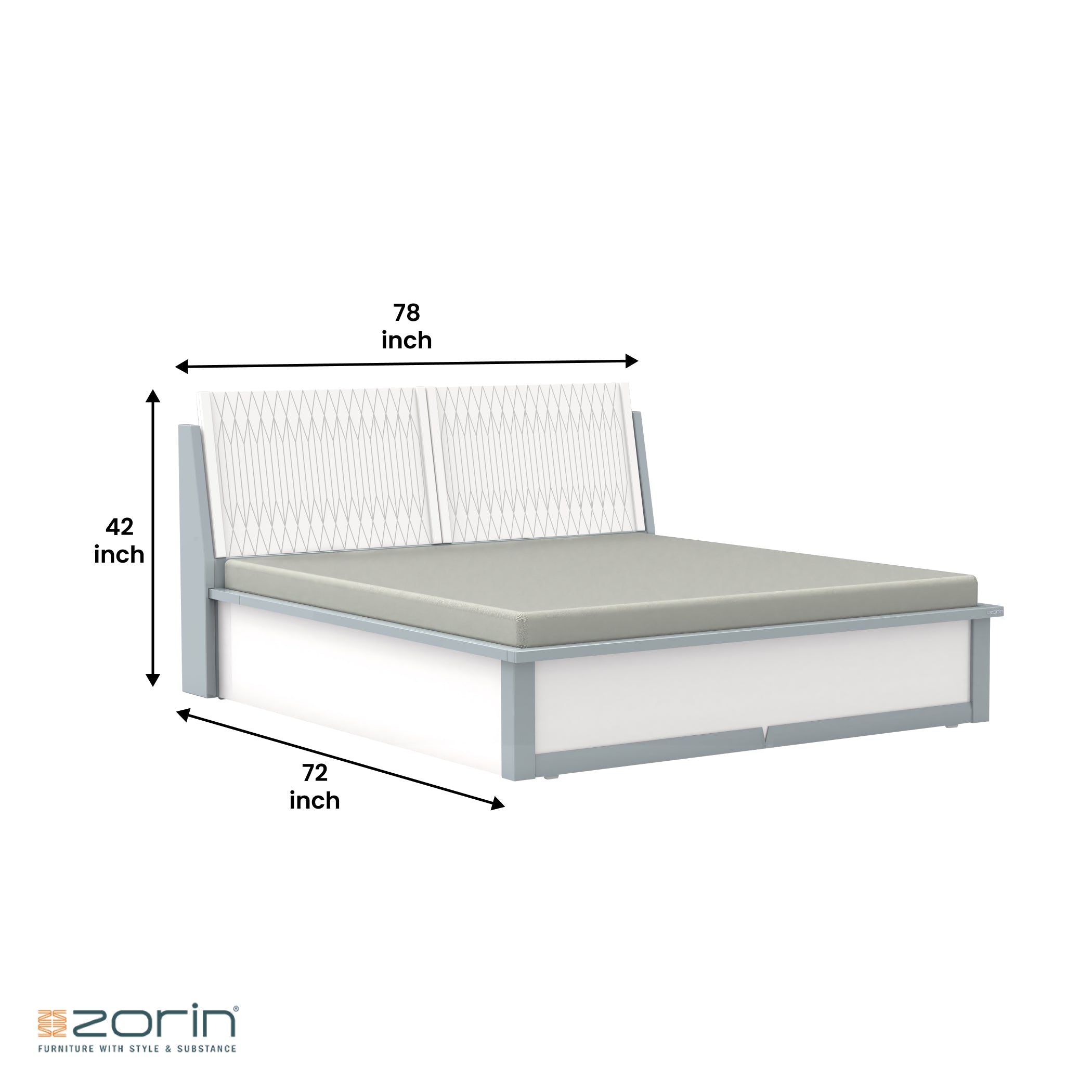 Olivie Queen Bed Zorin