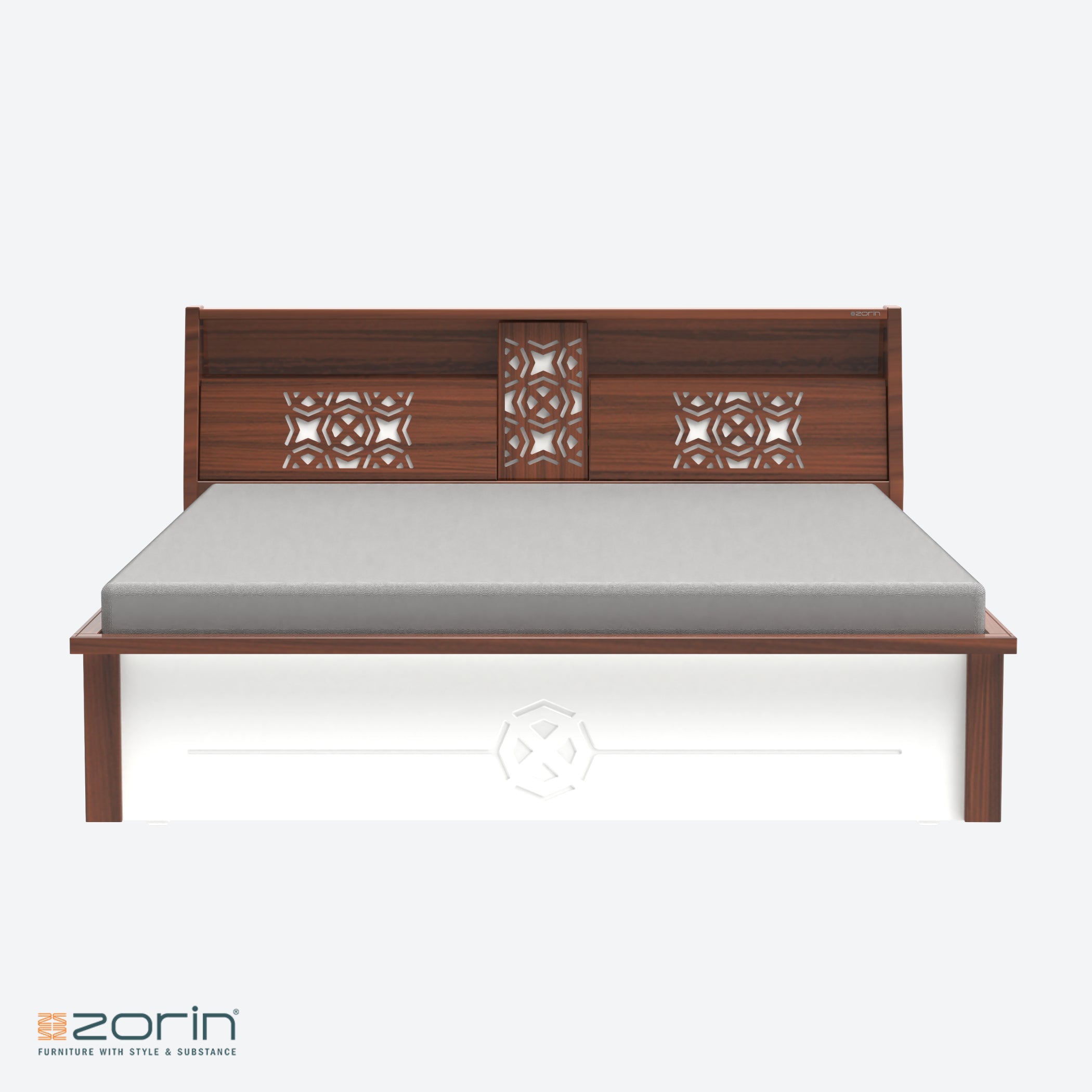 Rivera King Bed with Storage Zorin