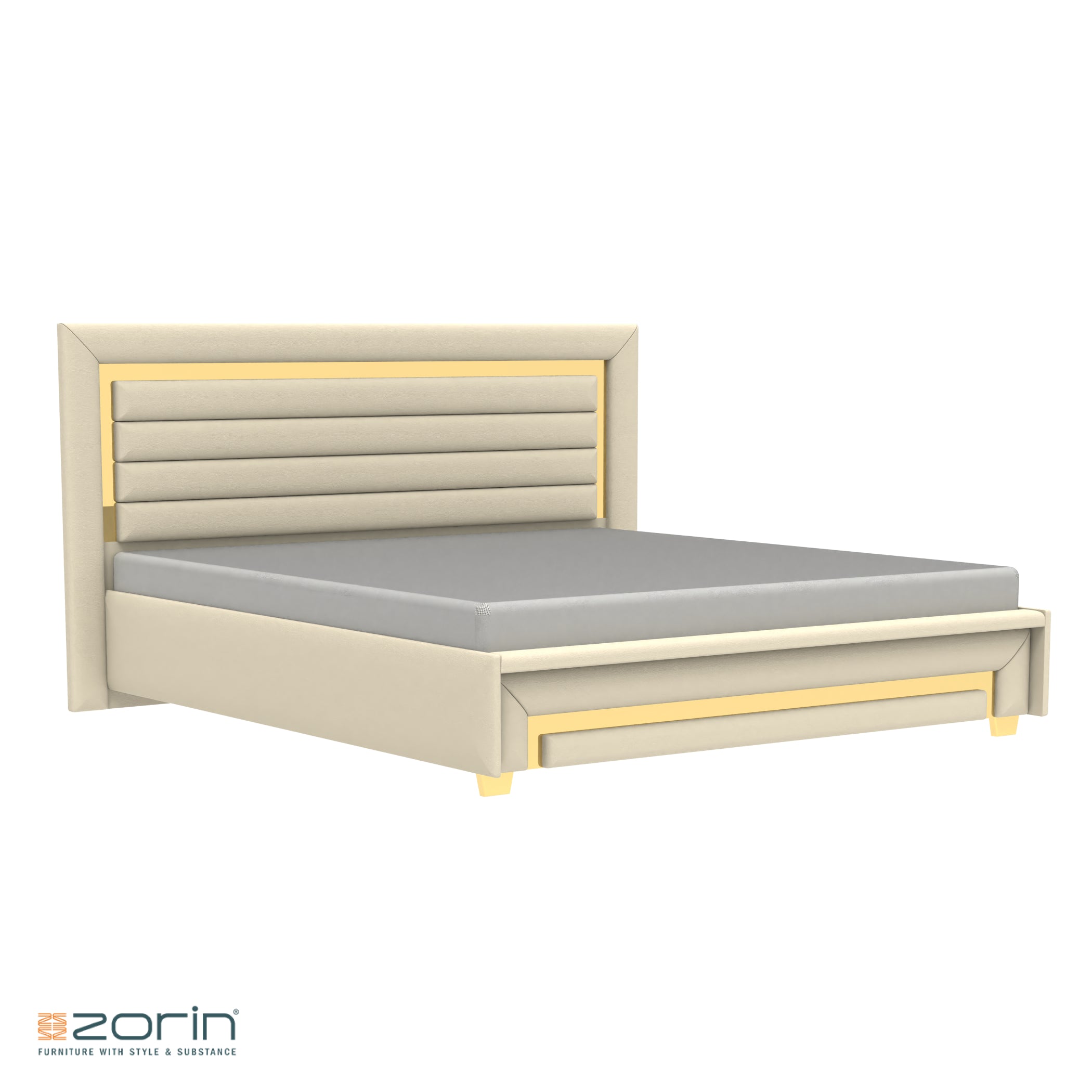 Roger King Bed With Storage Zorin