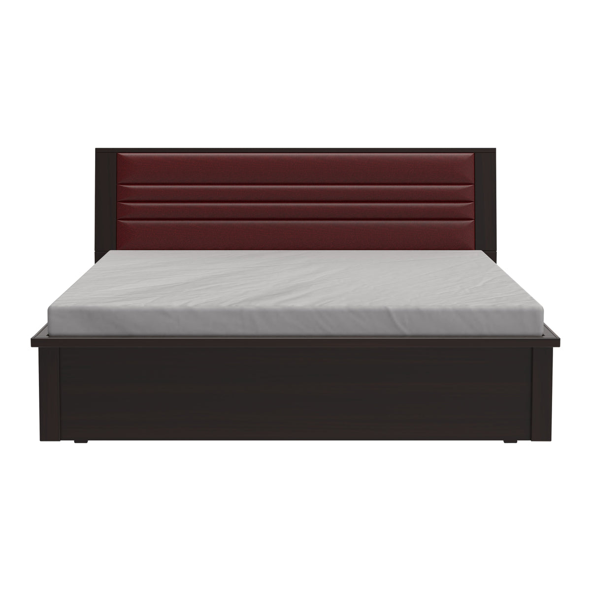 Halley bed in Walnut Finish Zorin