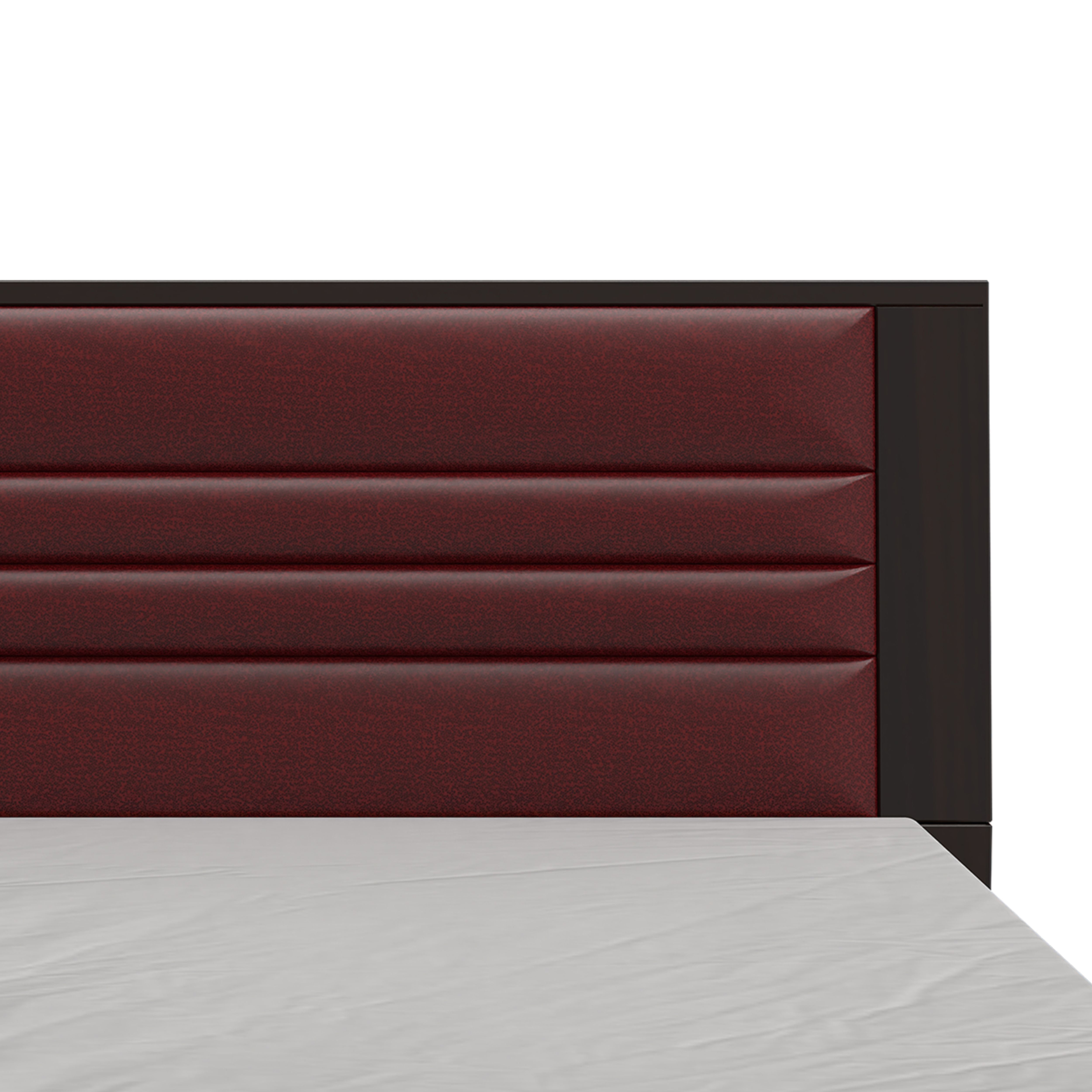 Halley bed in Walnut Finish Zorin
