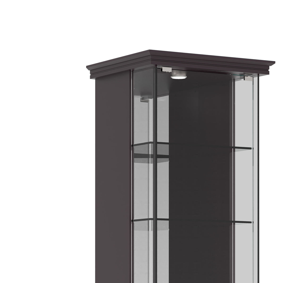 Ivan 22 Display Unit in Walnut Finish Zorin
