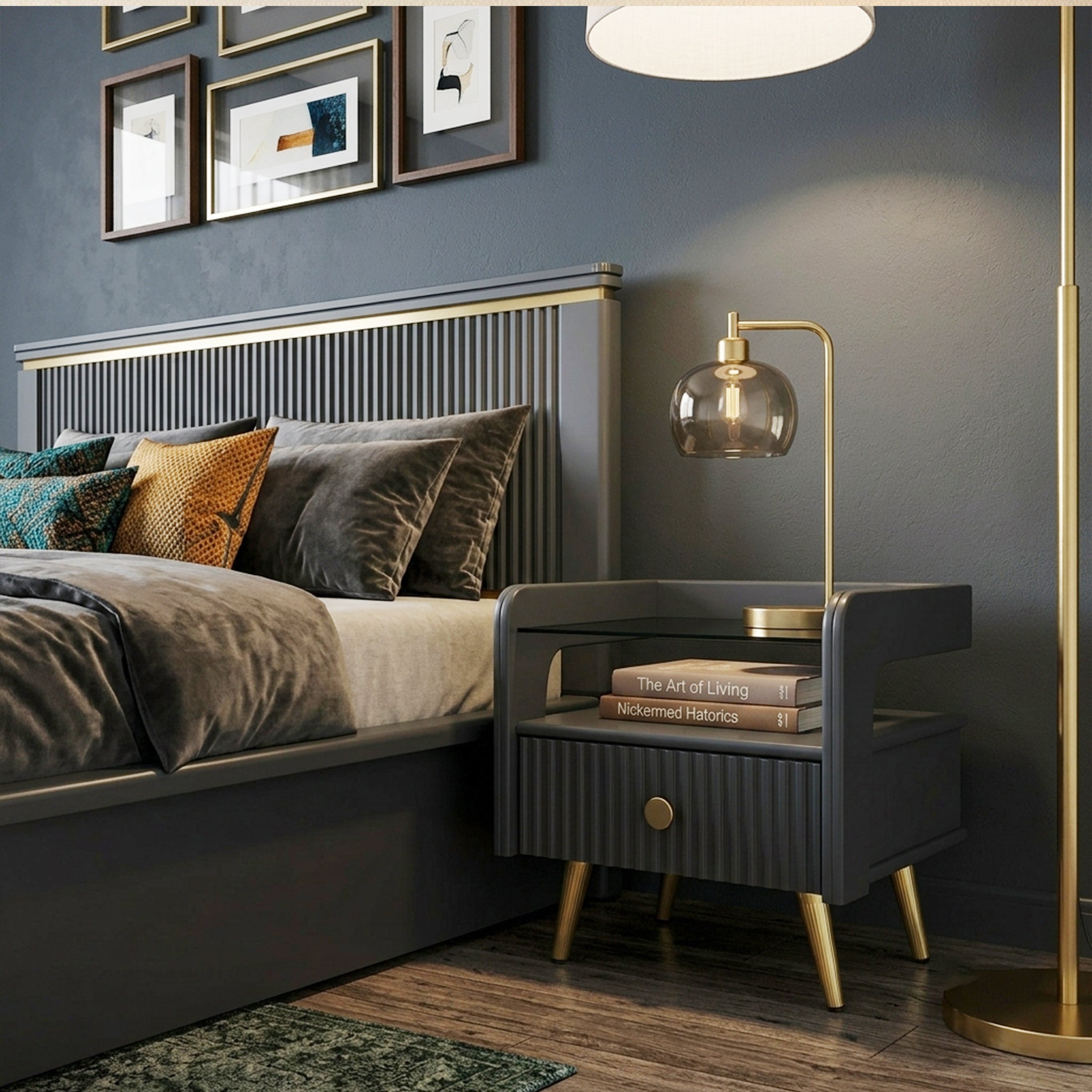 Ombre Bed Side Table Zorin