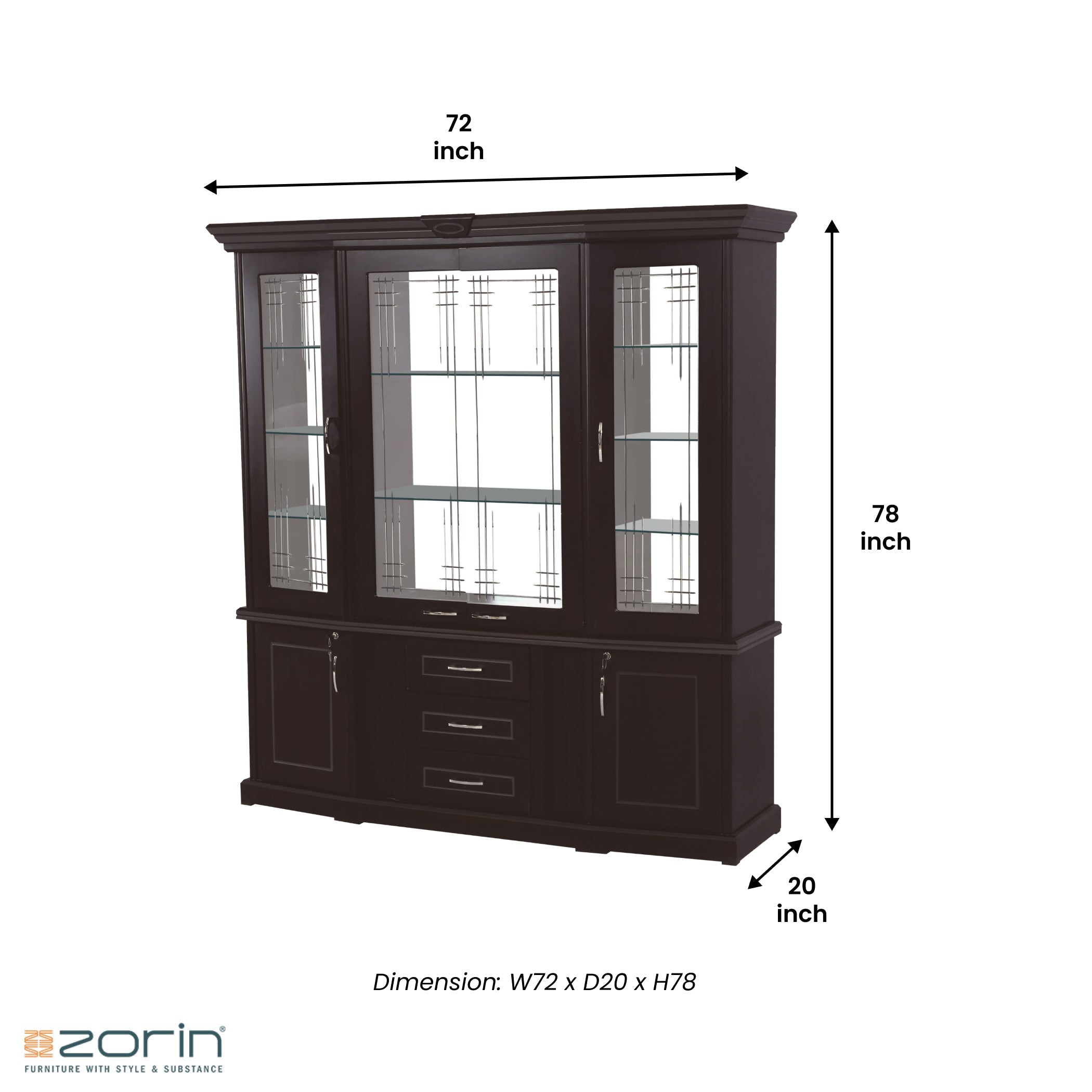 Grace 72 Display Unit (Copy) Zorin