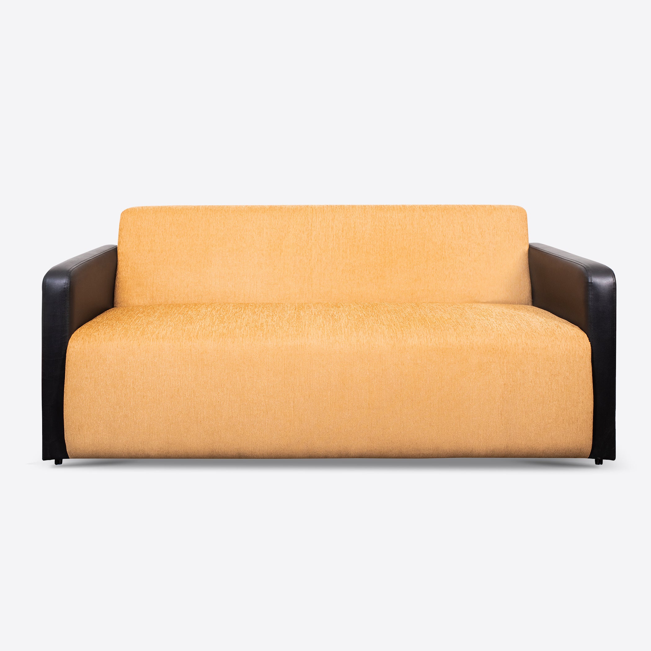 Uno BlackYellow 3S Sofa by Zorin Zorin