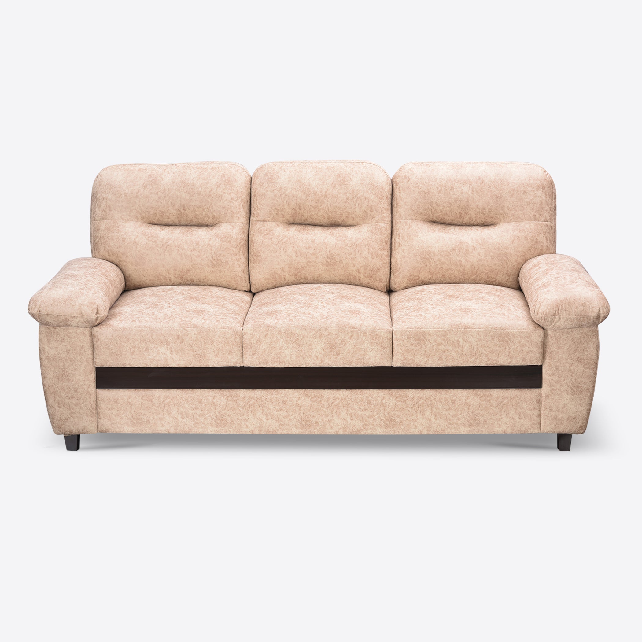 Berlin TexturedWhite 3S Sofa by Zorin Zorin