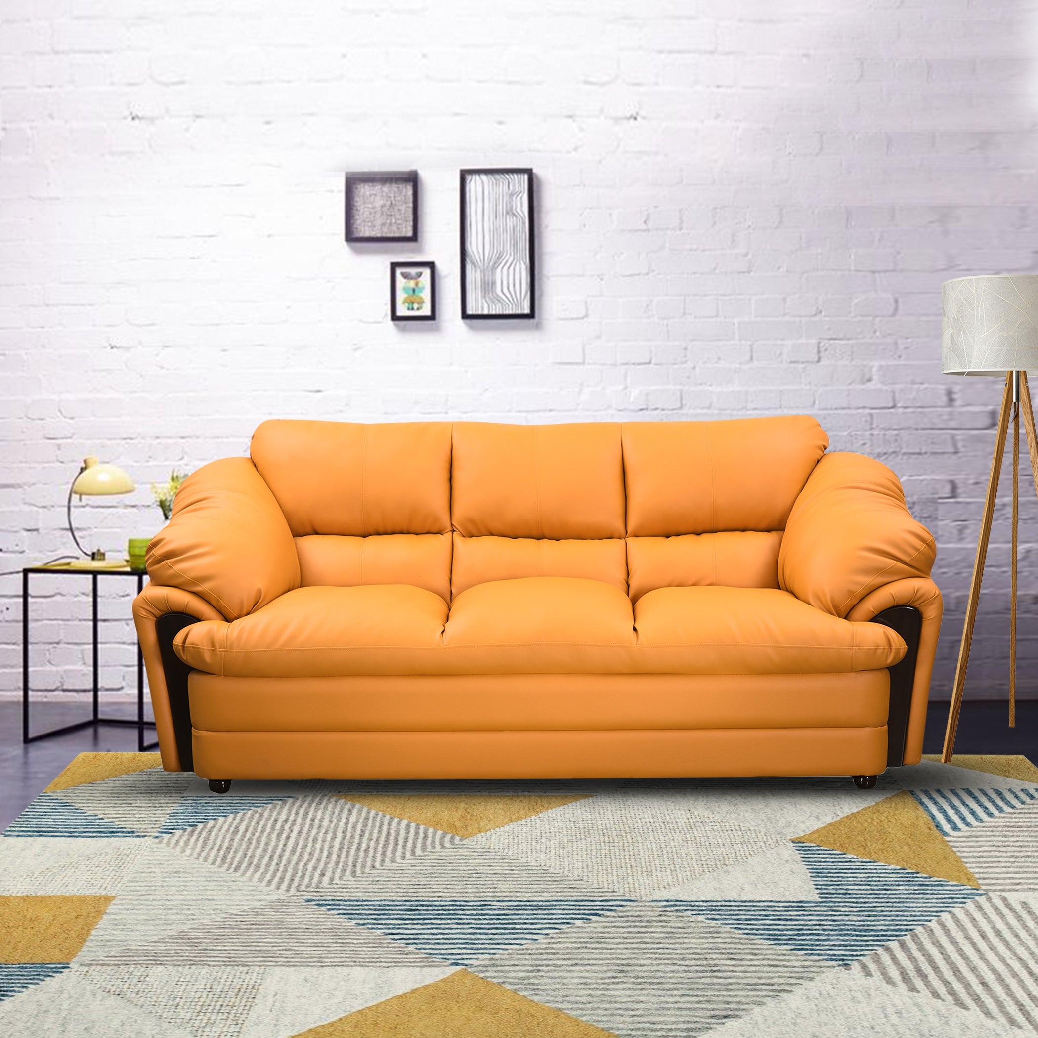 Coppenhagen VibrantYellow 3S Sofa by Zorin Zorin