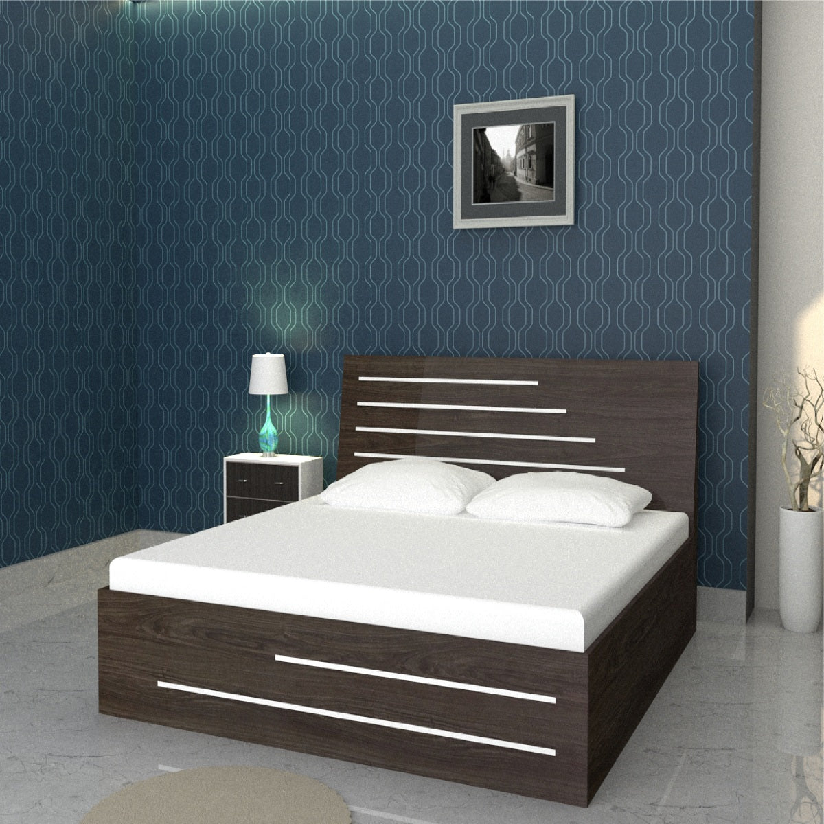 Alaska King Bed by Asmara Asmara