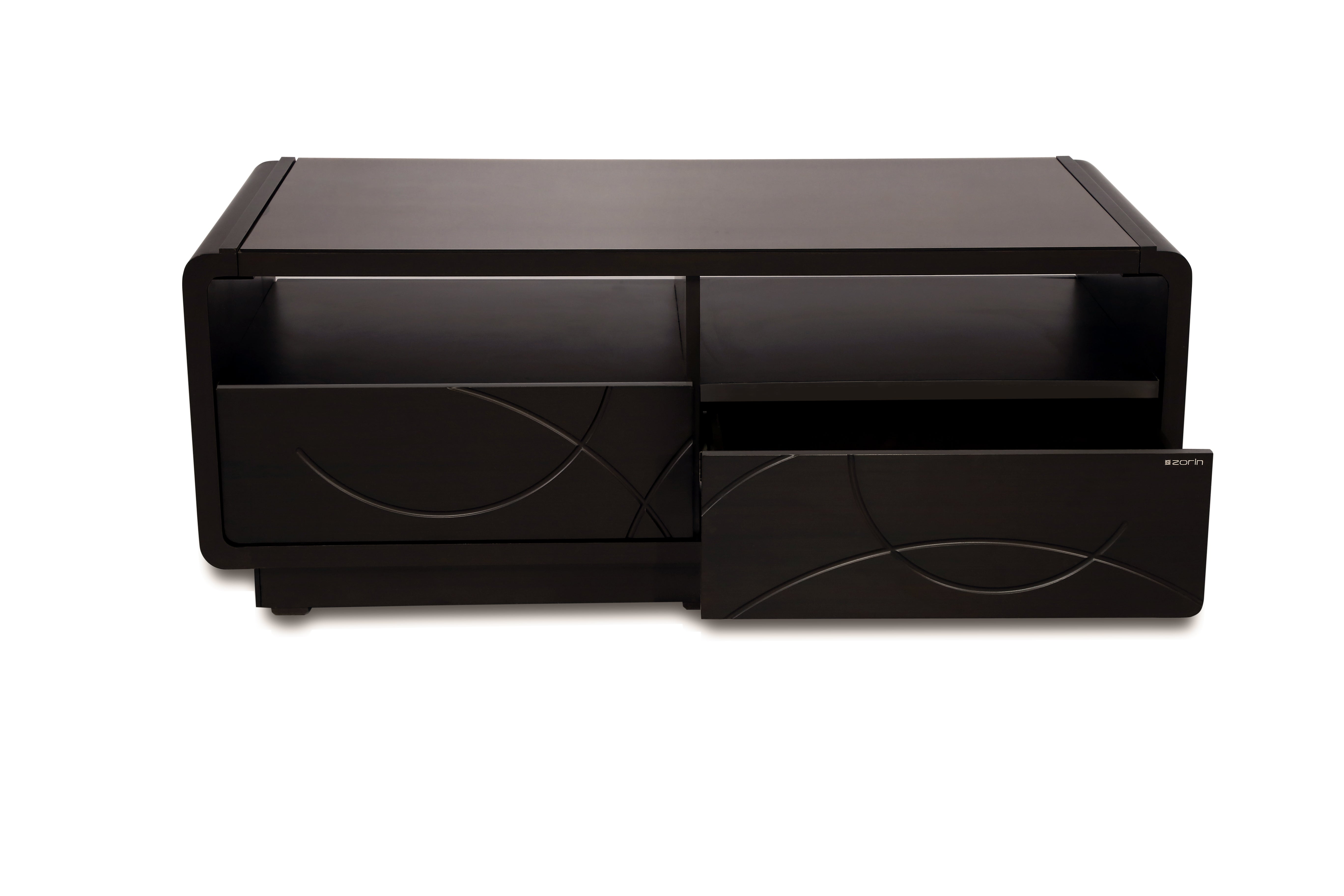 Quardra Coffee Table by Zorin in Walnut Finish Zorin