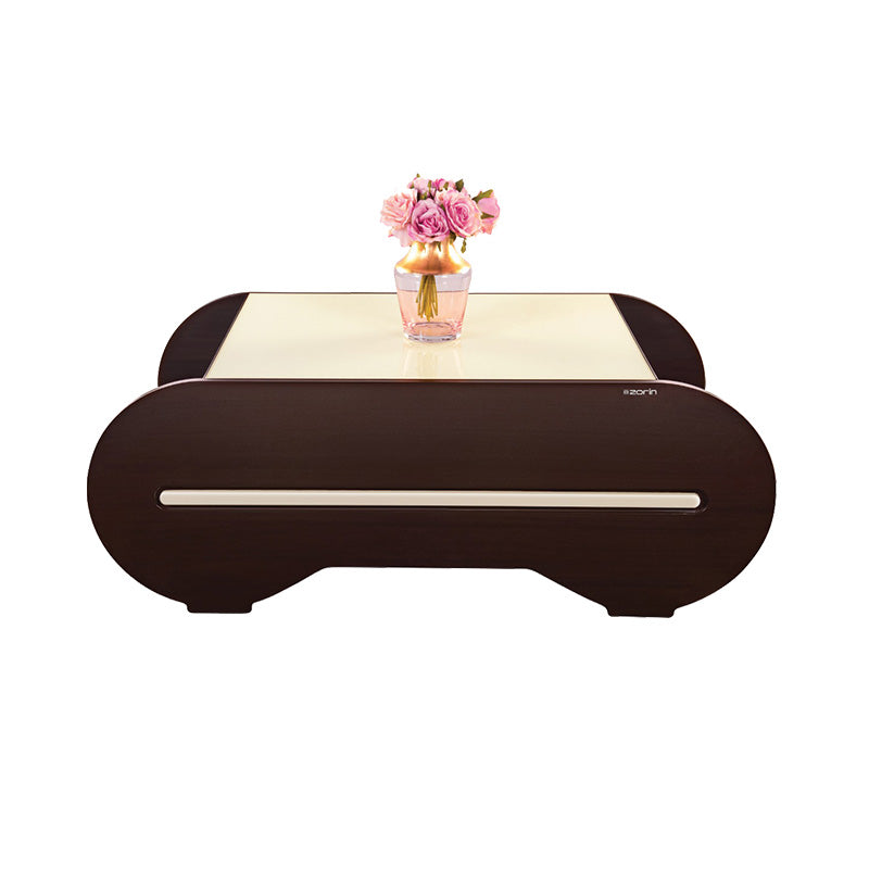 Swift Coffee Table by Zorin in Cream Walnut Finish Zorin