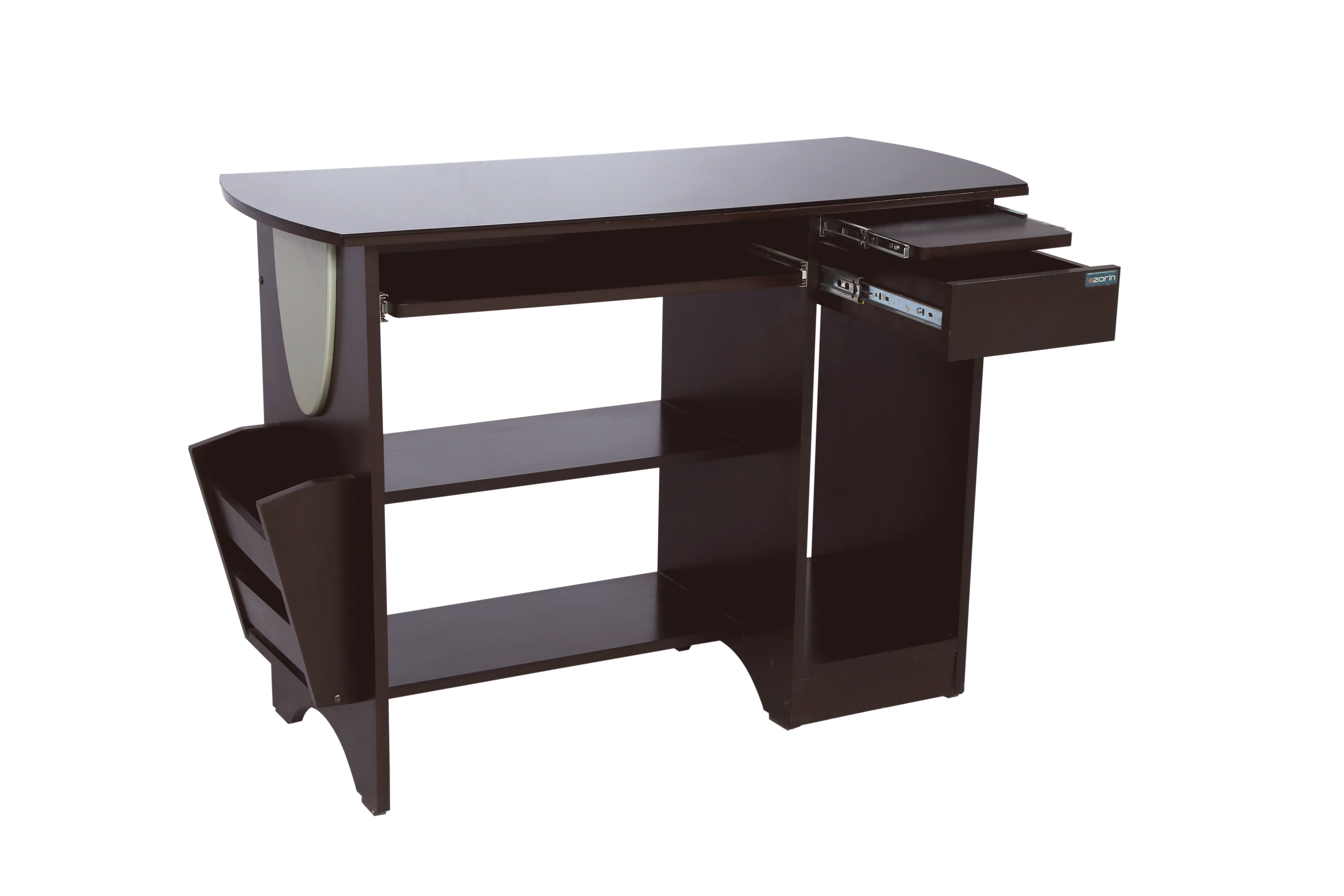 PC2 Computer Table by Zorin in Walnut Finish Zorin