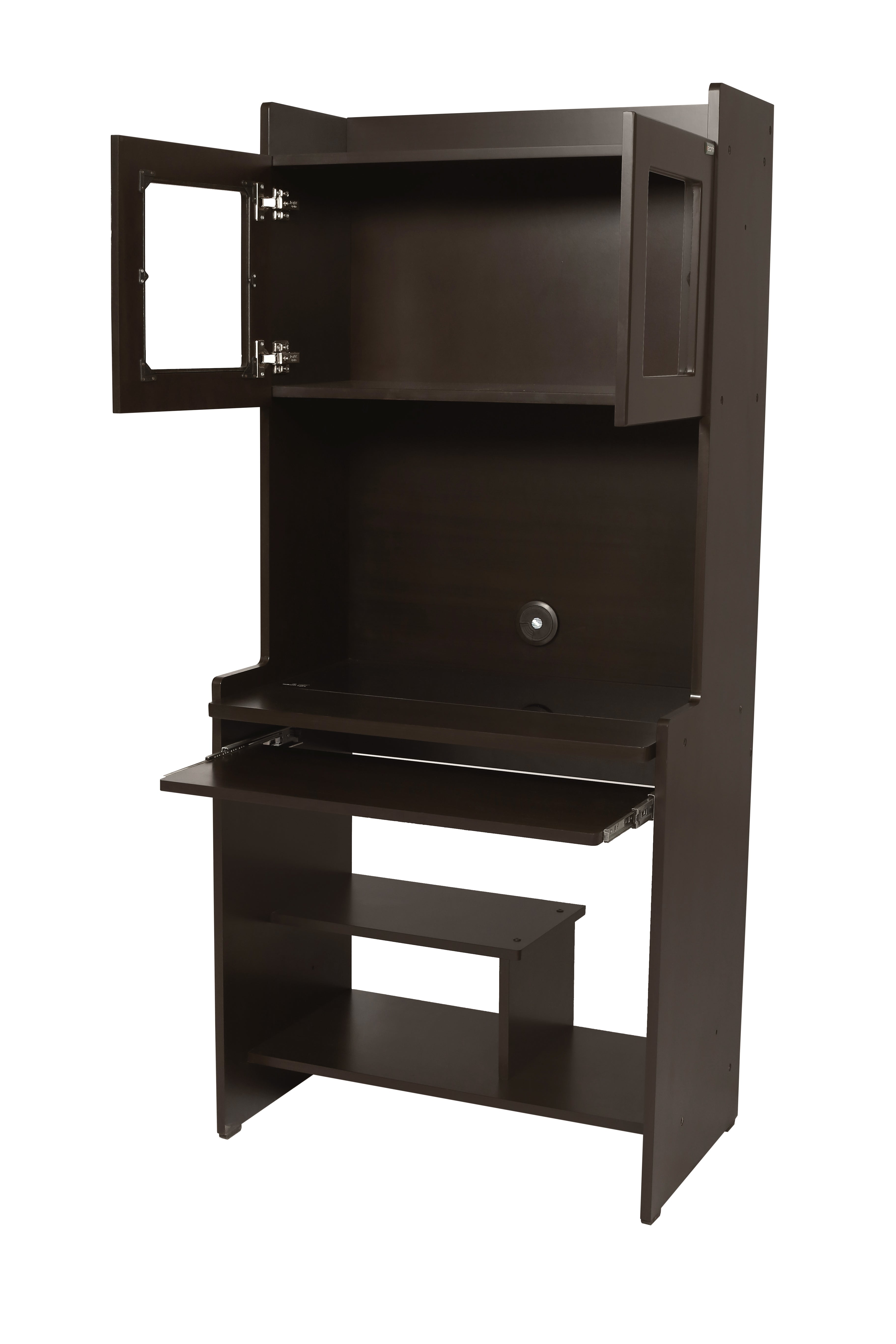 SU1 Computer Table by Zorin in Walnut Finish Zorin