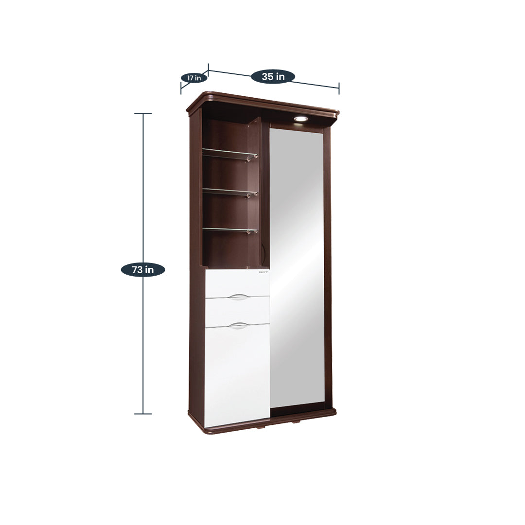 Arbor Dresser by Zorin in White Walnut Finish Zorin