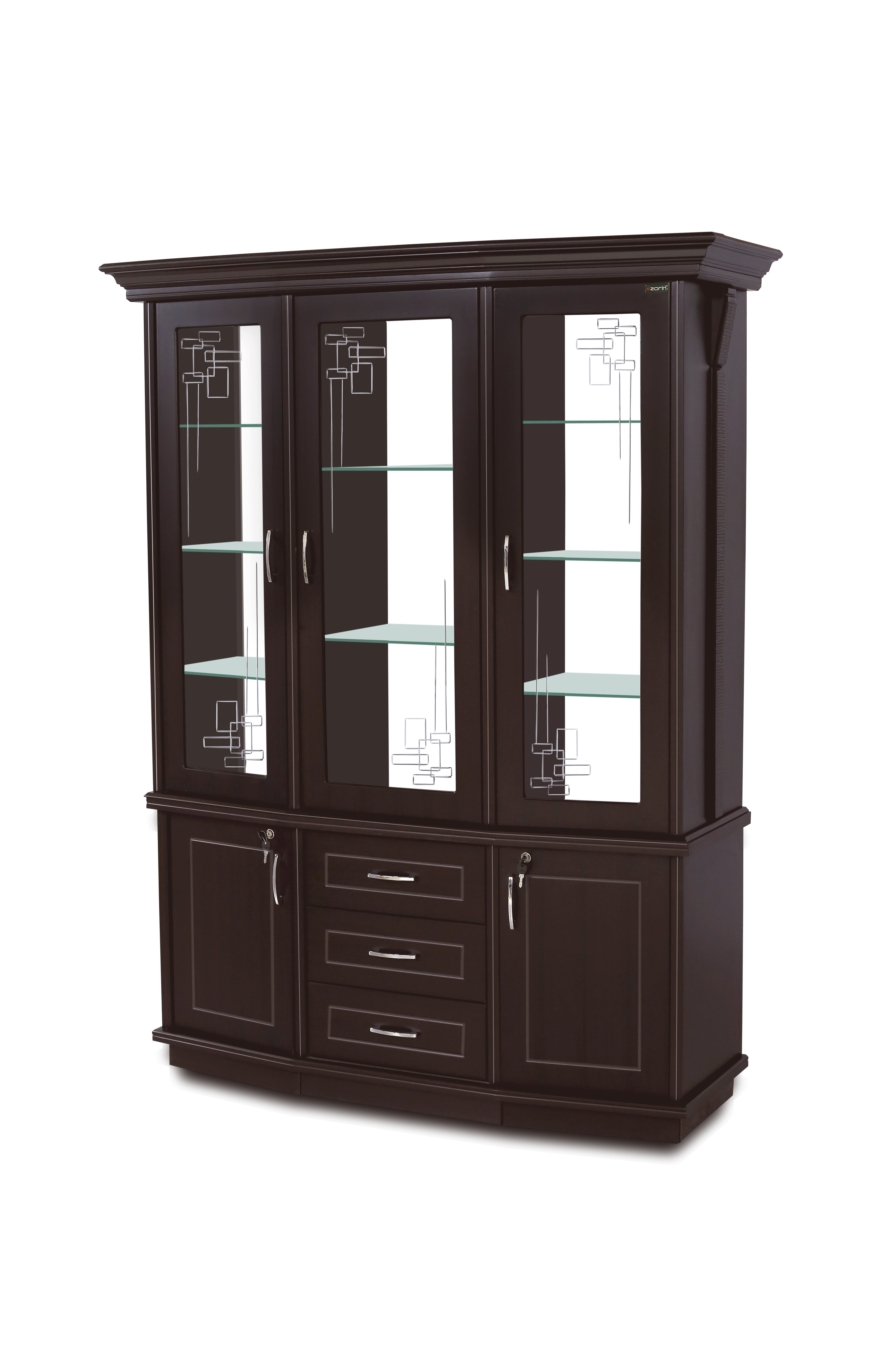 Grace60 Display Unit by Zorin in Walnut Finish Zorin