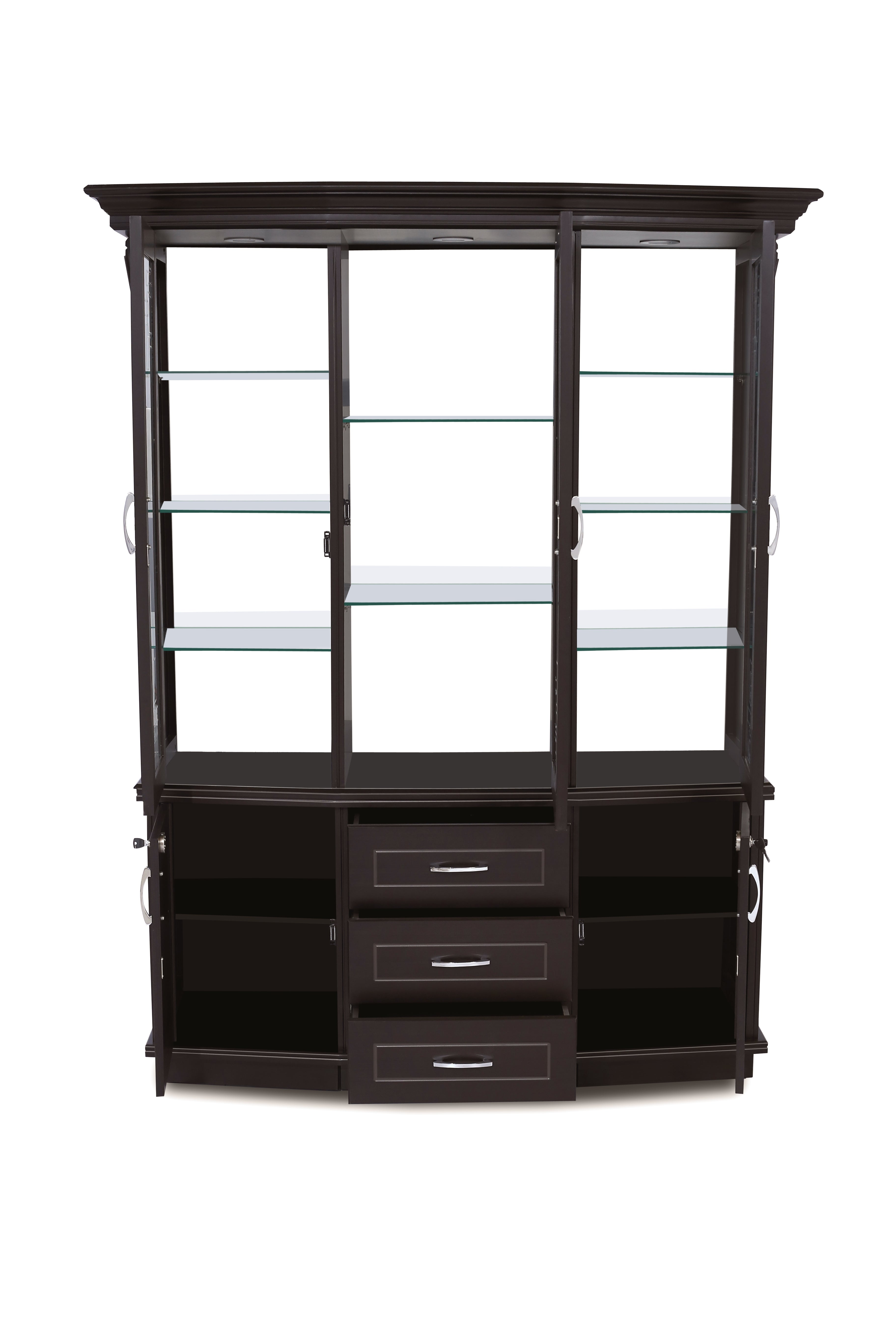 Grace60 Display Unit by Zorin in Walnut Finish Zorin
