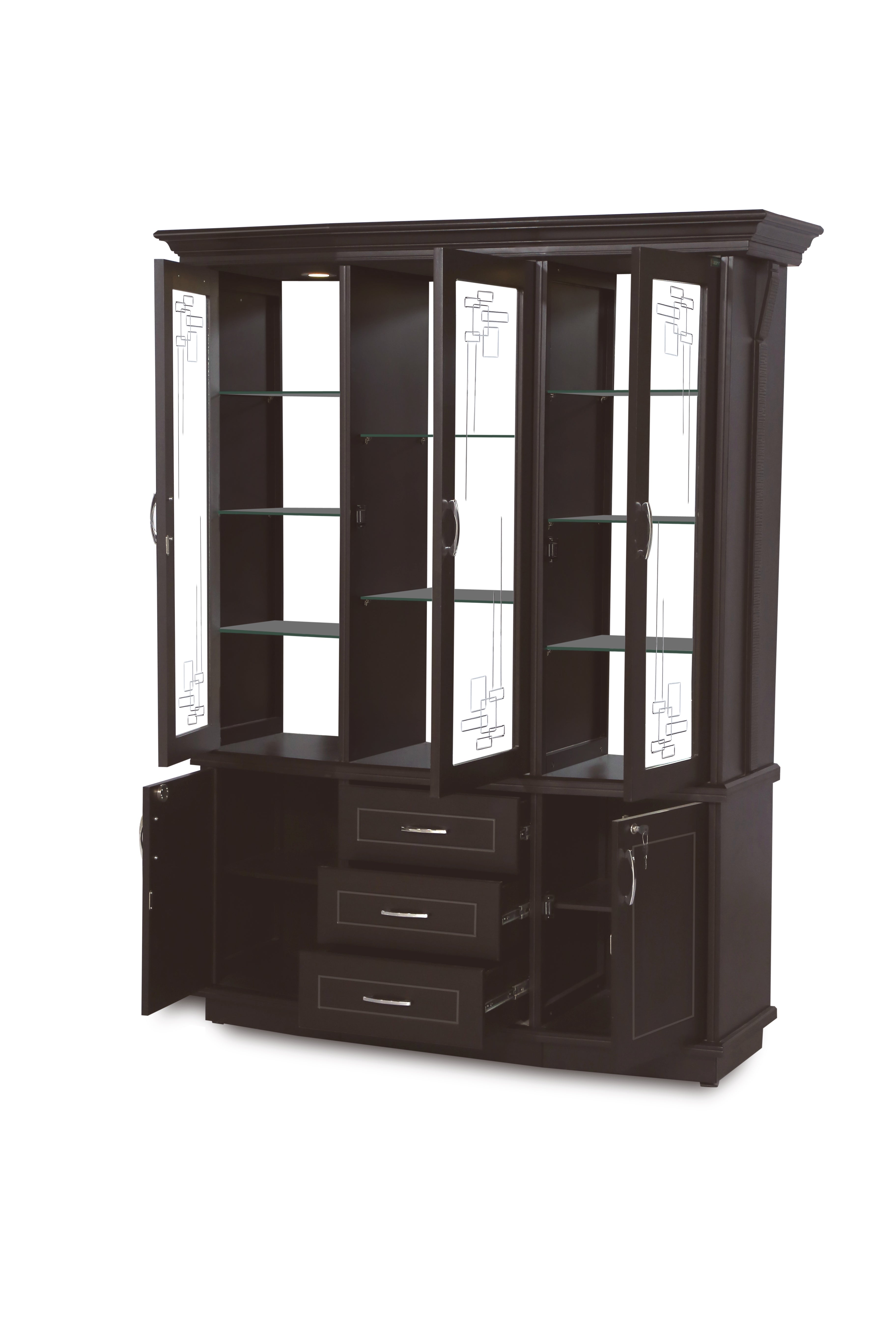 Grace60 Display Unit by Zorin in Walnut Finish Zorin