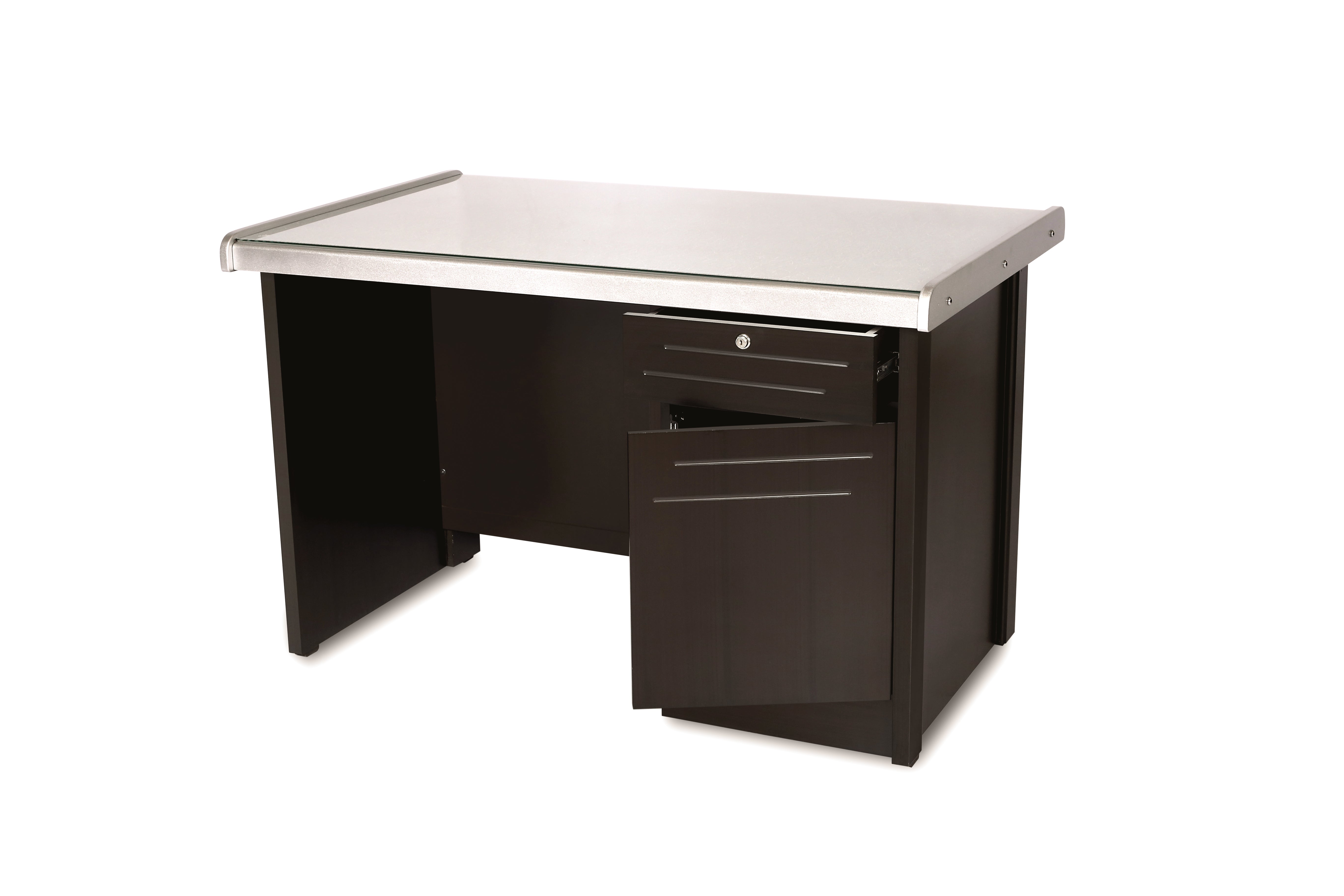 Silvo4830 Office Study Table by Zorin in Walnut Finish Zorin