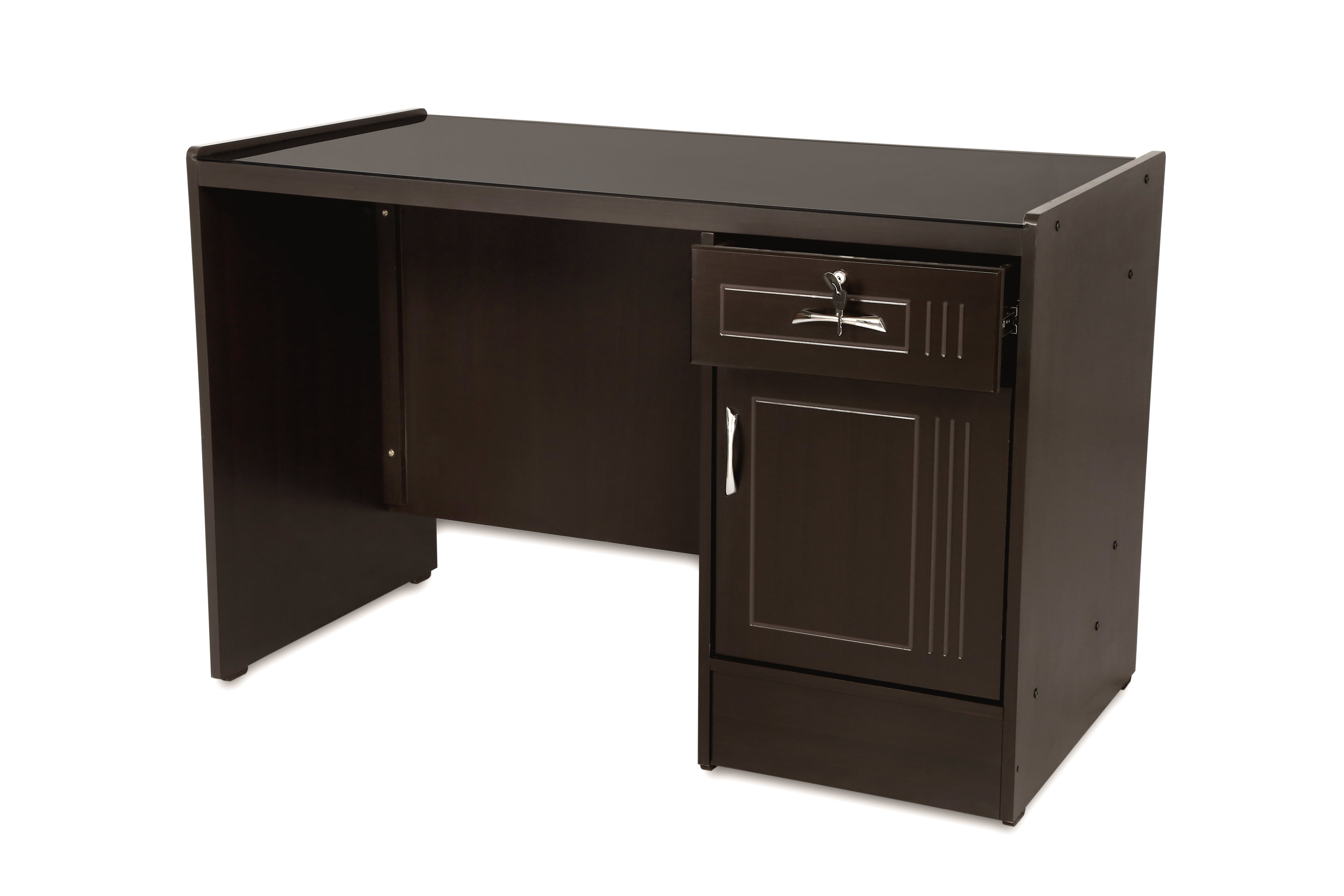 Spark4824 Office Study Table by Zorin in Walnut Finish Zorin