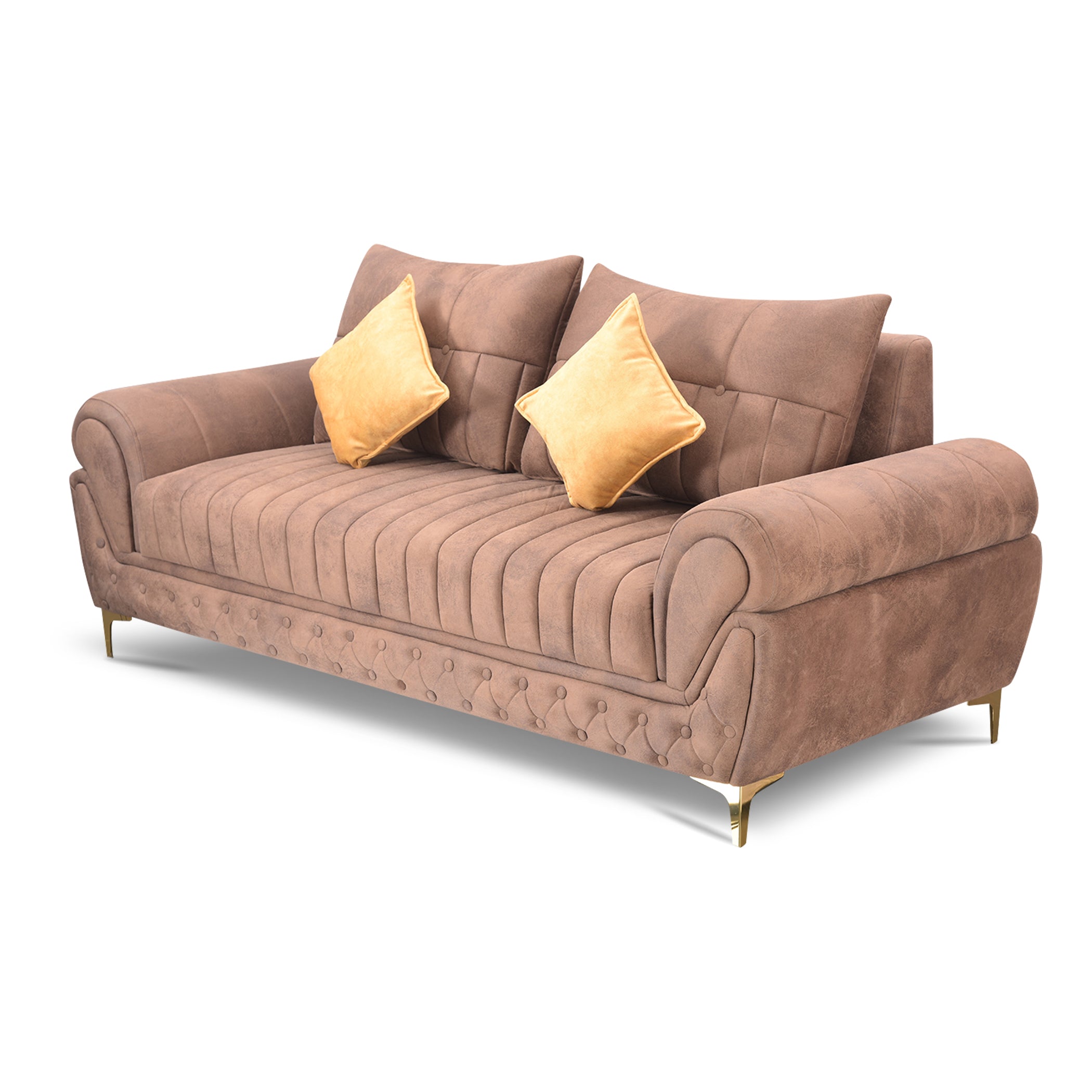 Arizona LightBrown 3S Sofa by Zorin Zorin