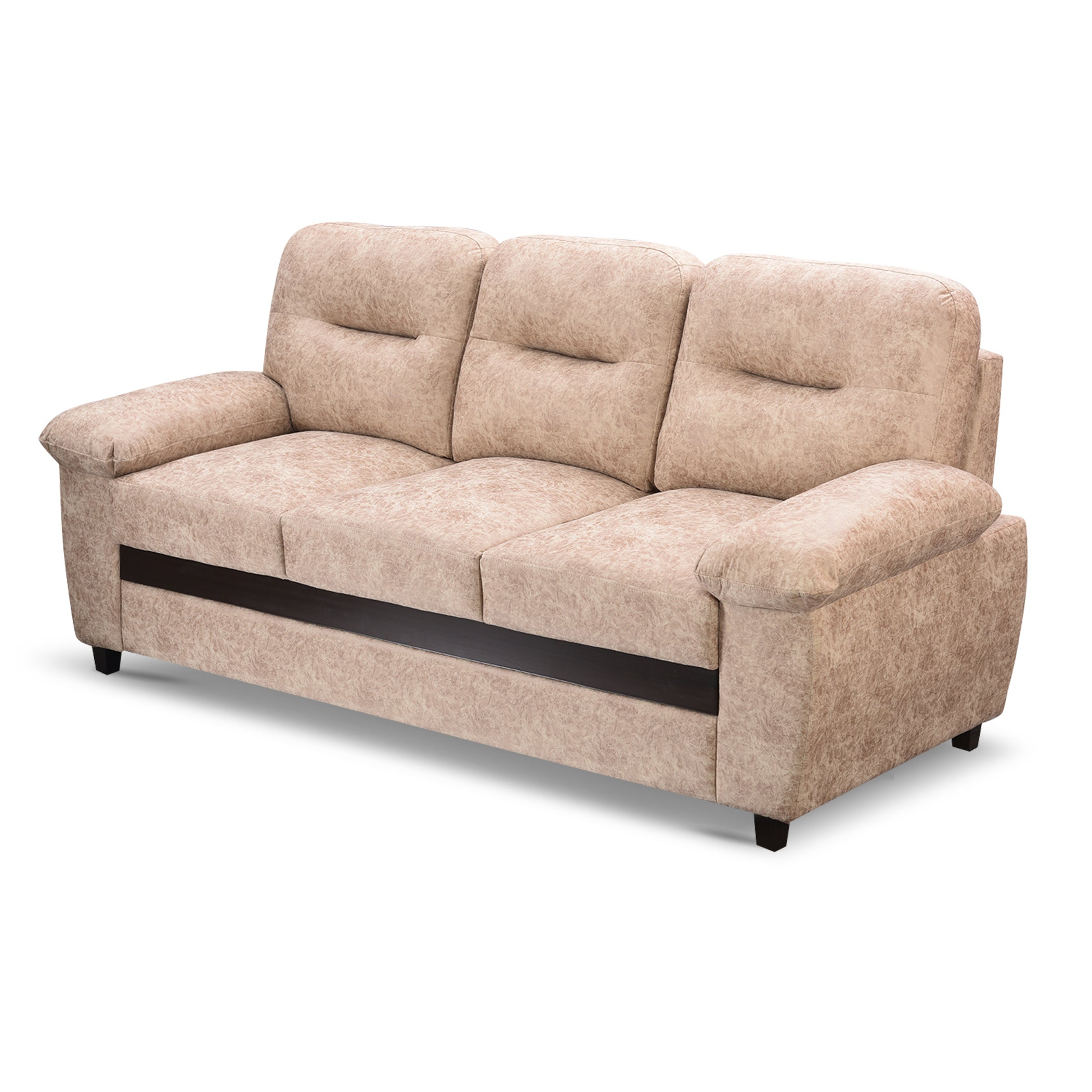 Berlin TexturedWhite 3S Sofa by Zorin Zorin