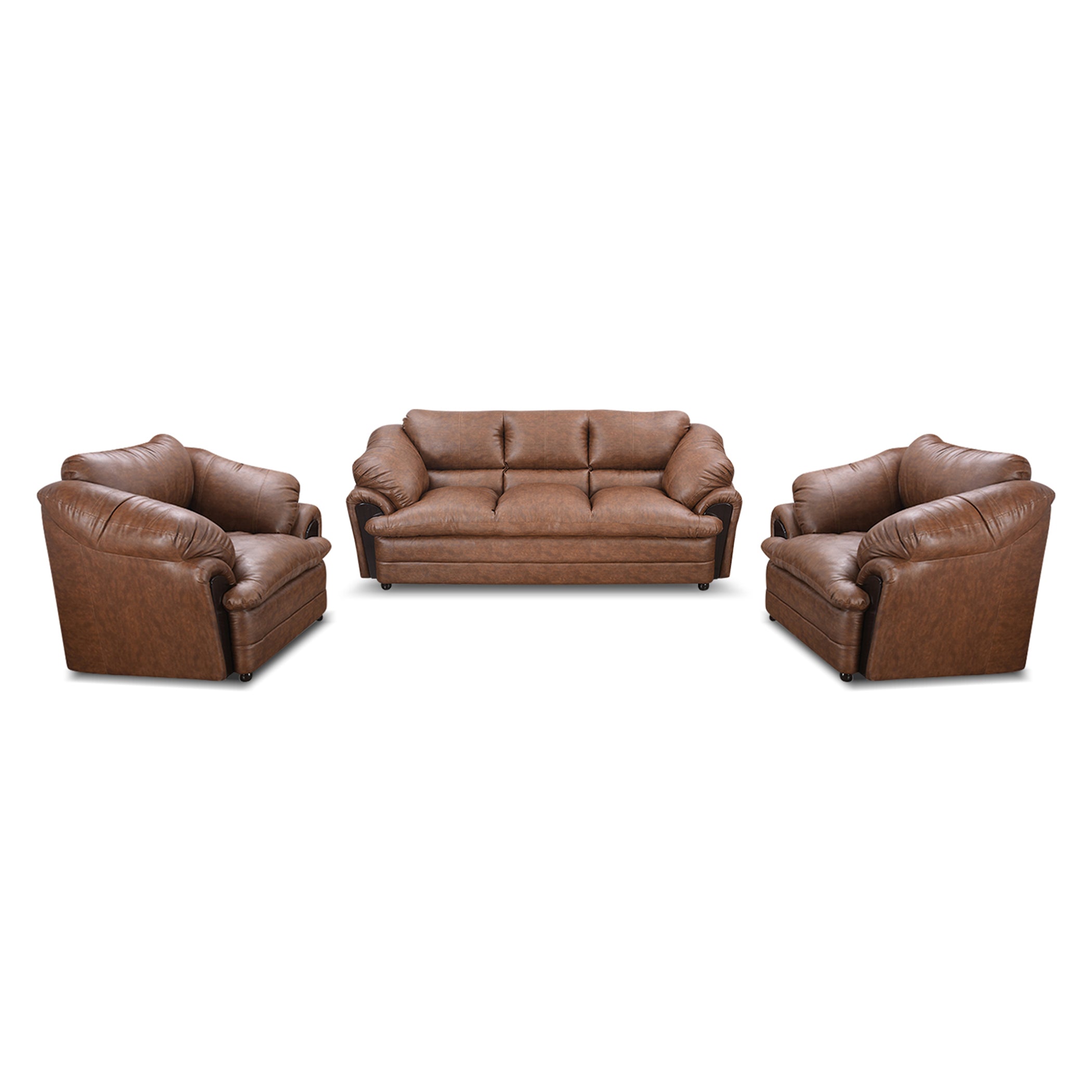 Coppenhagen Brown 3S Sofa by Zorin Zorin