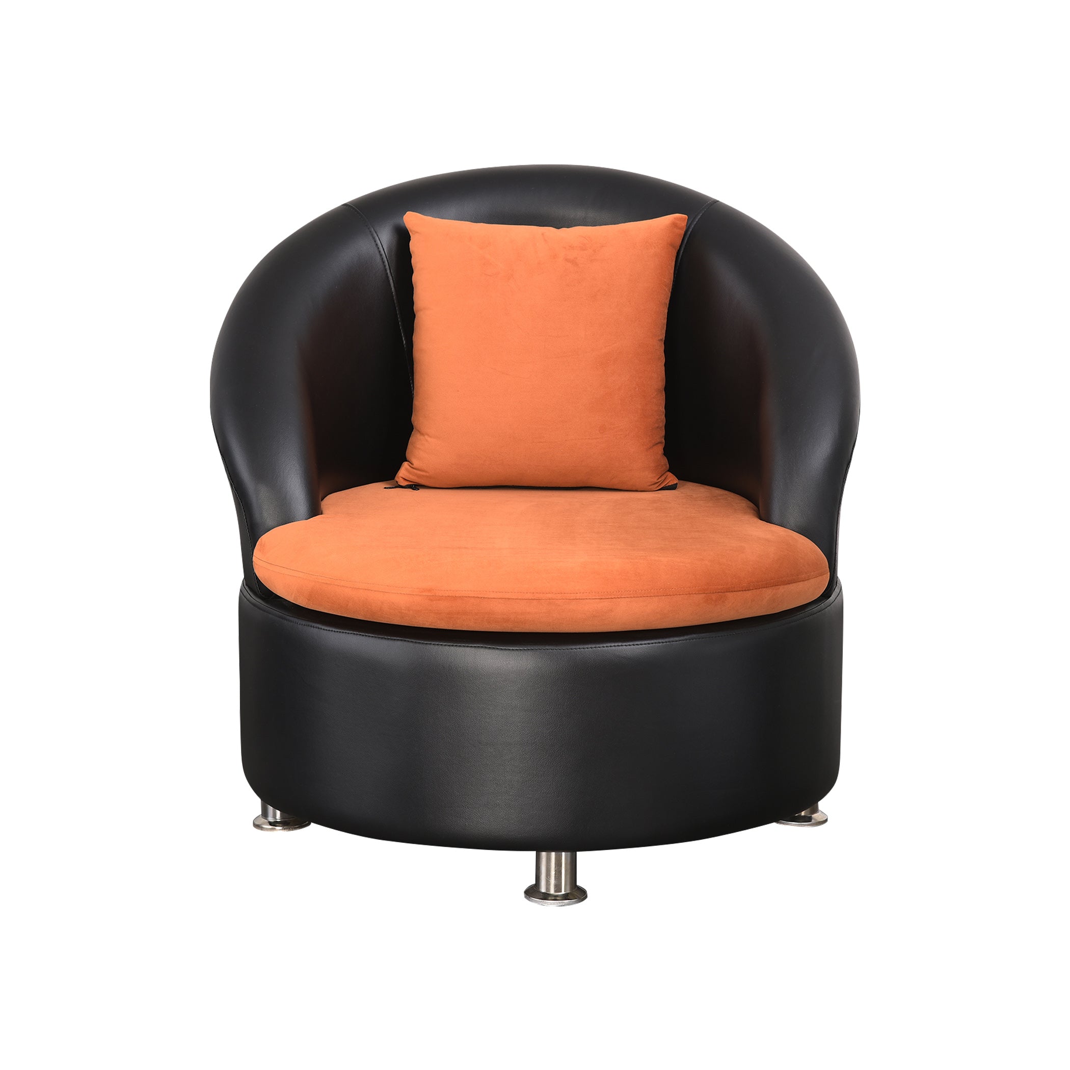 Moon BlackOrange 1S Sofa by Zorin Zorin