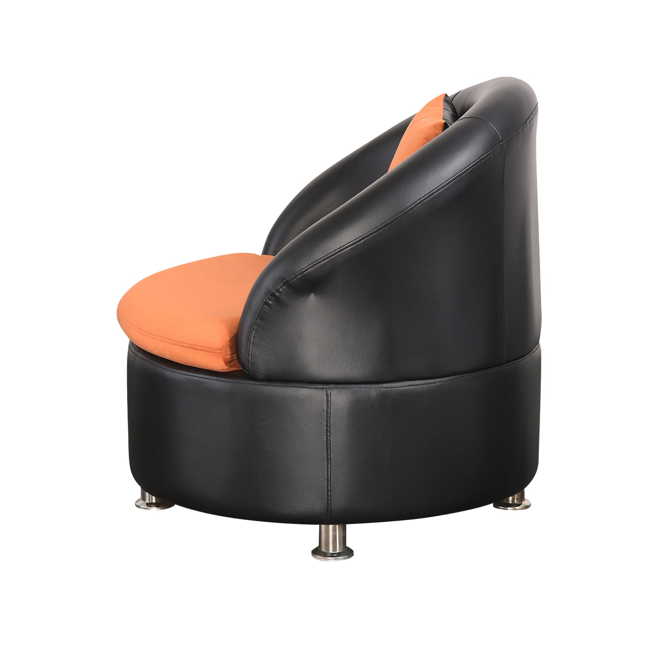 Moon BlackOrange 1S Sofa by Zorin Zorin