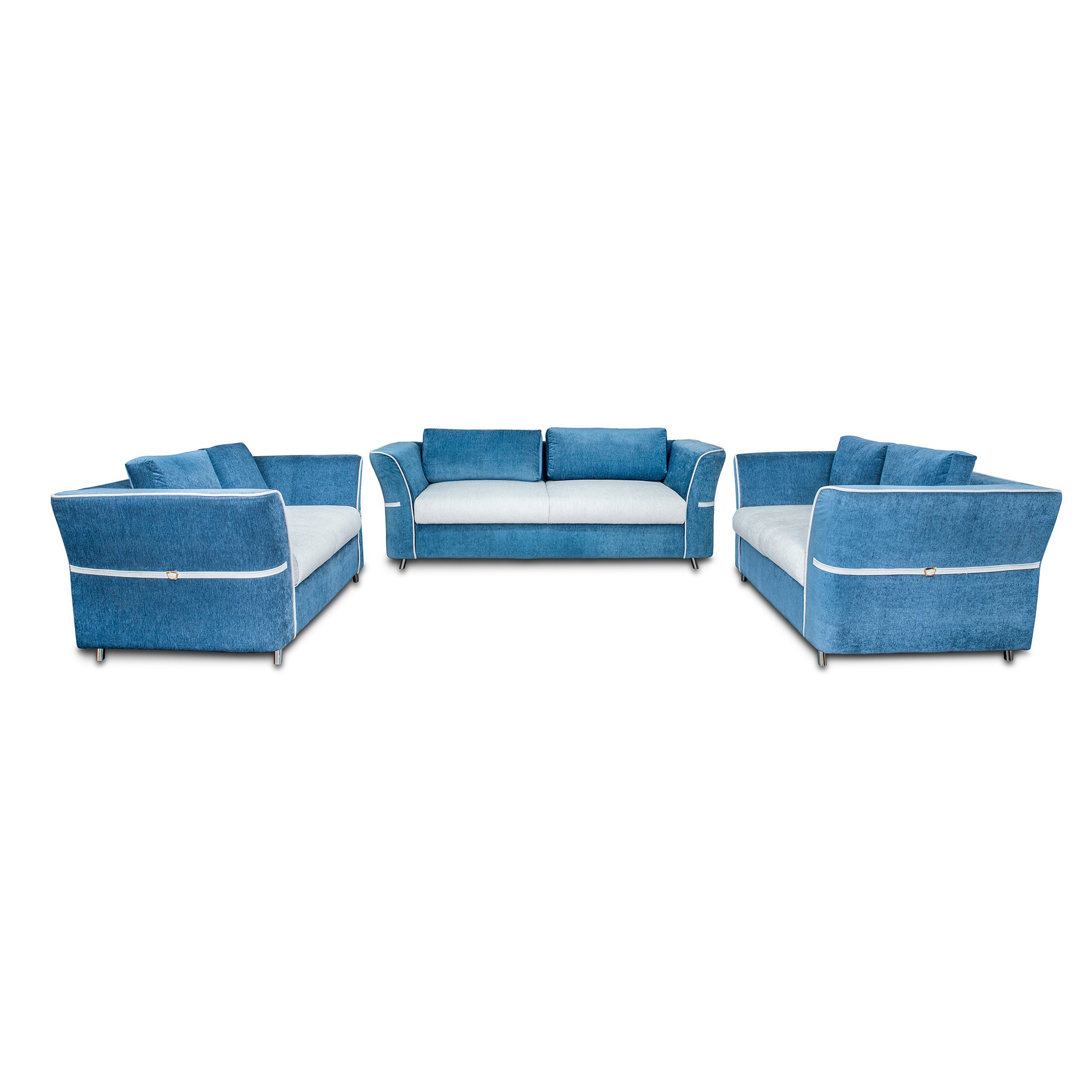 NewYork BlueTorquoise 3S Sofa by Zorin Zorin