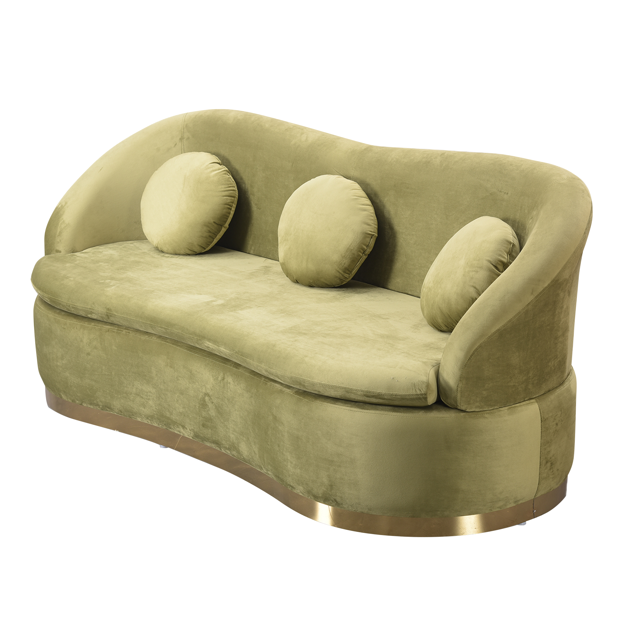 Pluto OffGreen 3S Sofa by Zorin Zorin