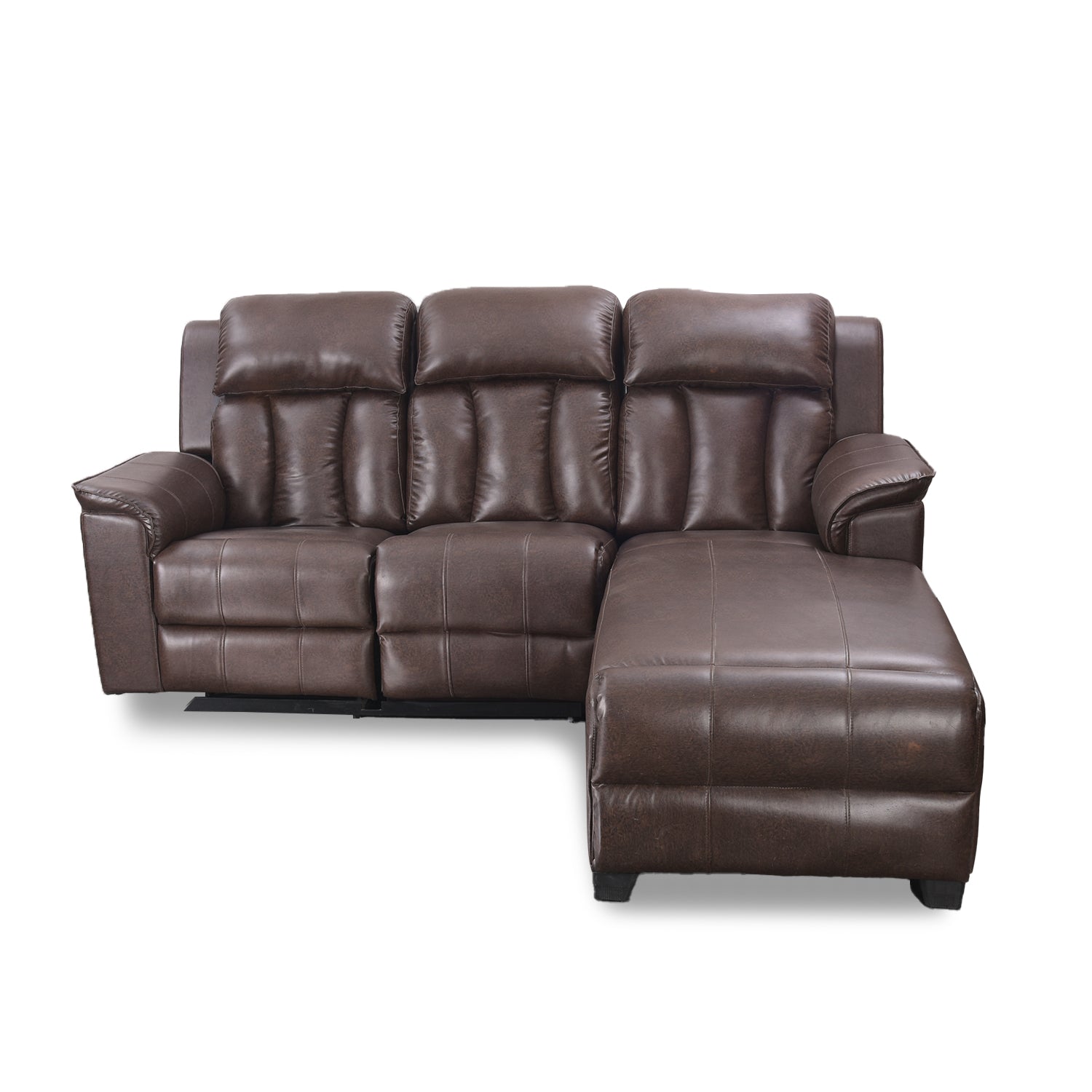 Platina 1RCorner Recliner by Zorin in DarkBrown Color Zorin