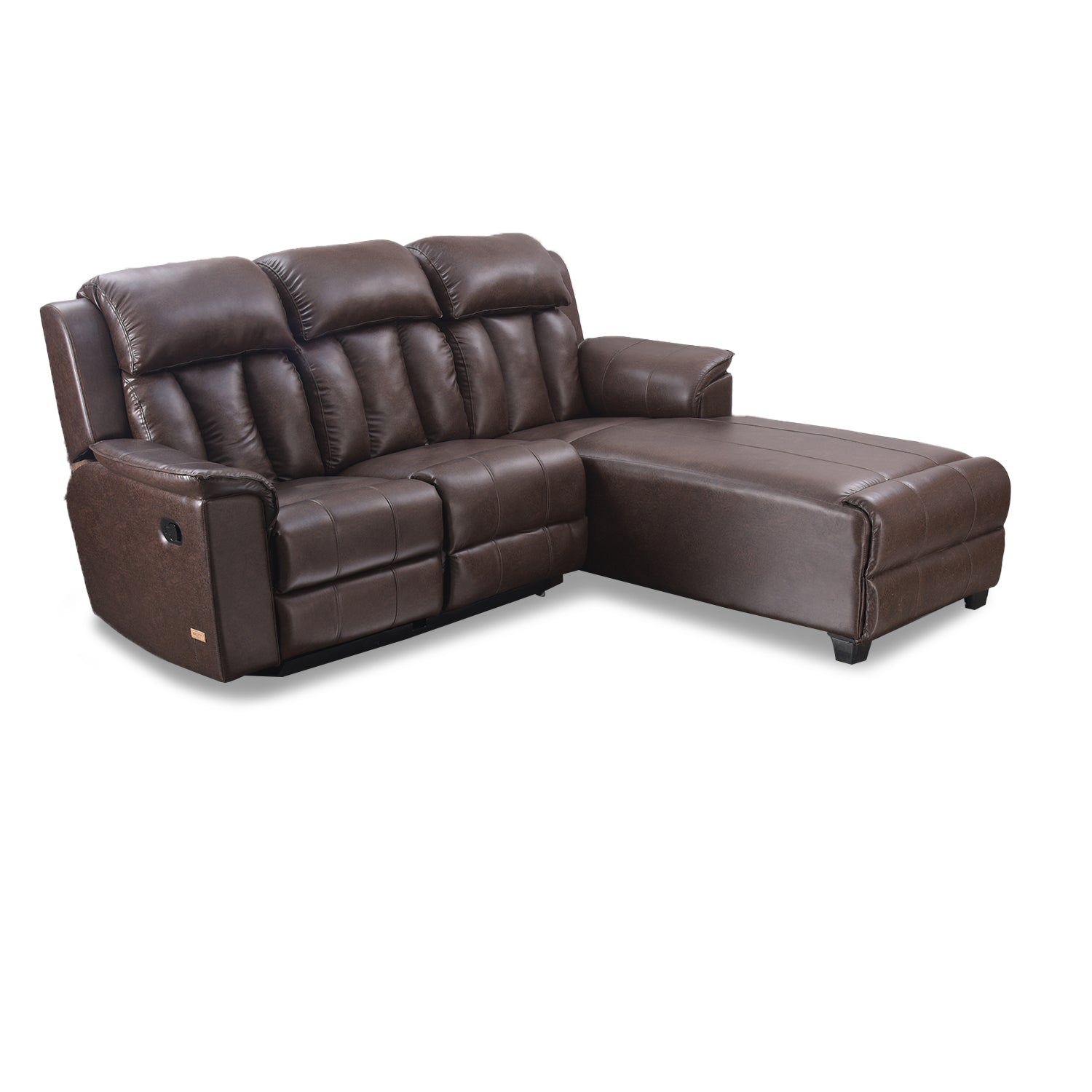 Platina 1RCorner Recliner by Zorin in DarkBrown Color Zorin