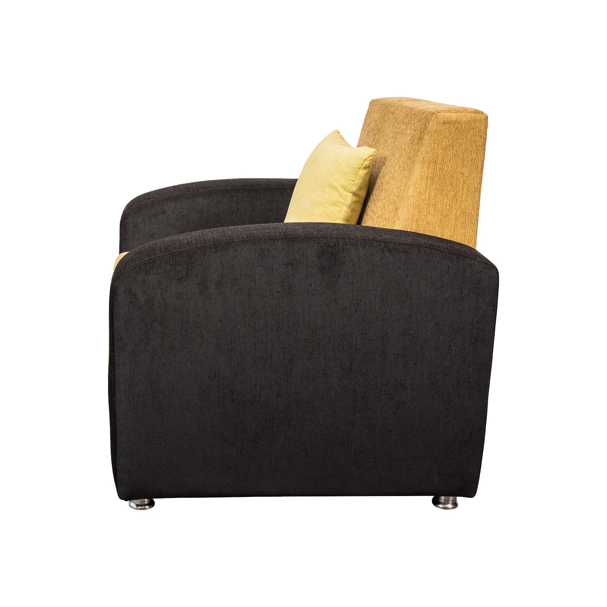 Swiss BlackYellow 1S Sofa by Zorin Zorin